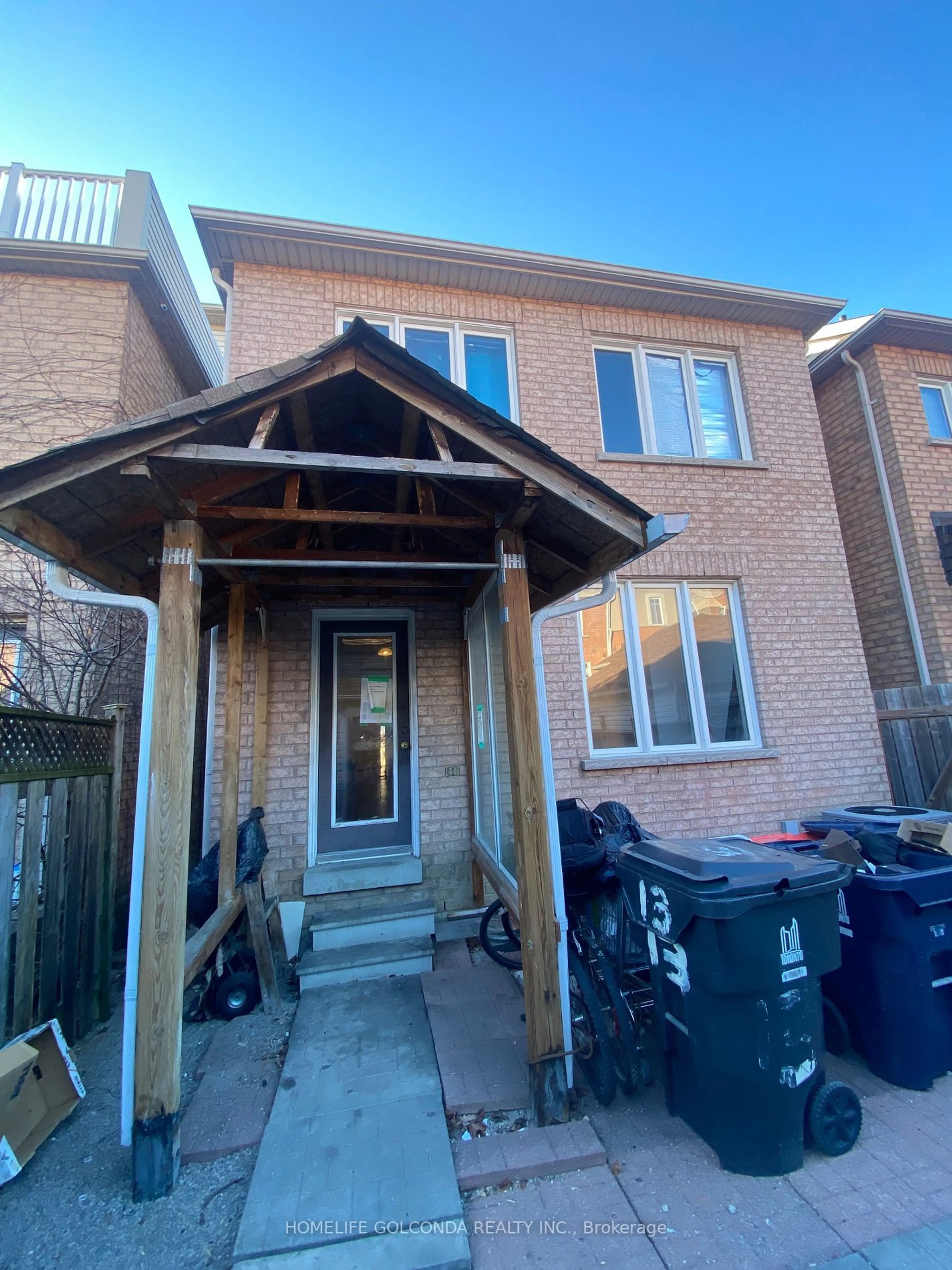 Home with brick exterior material, building for 13 Aldwinckle Hts, Toronto Ontario M3J 3S7