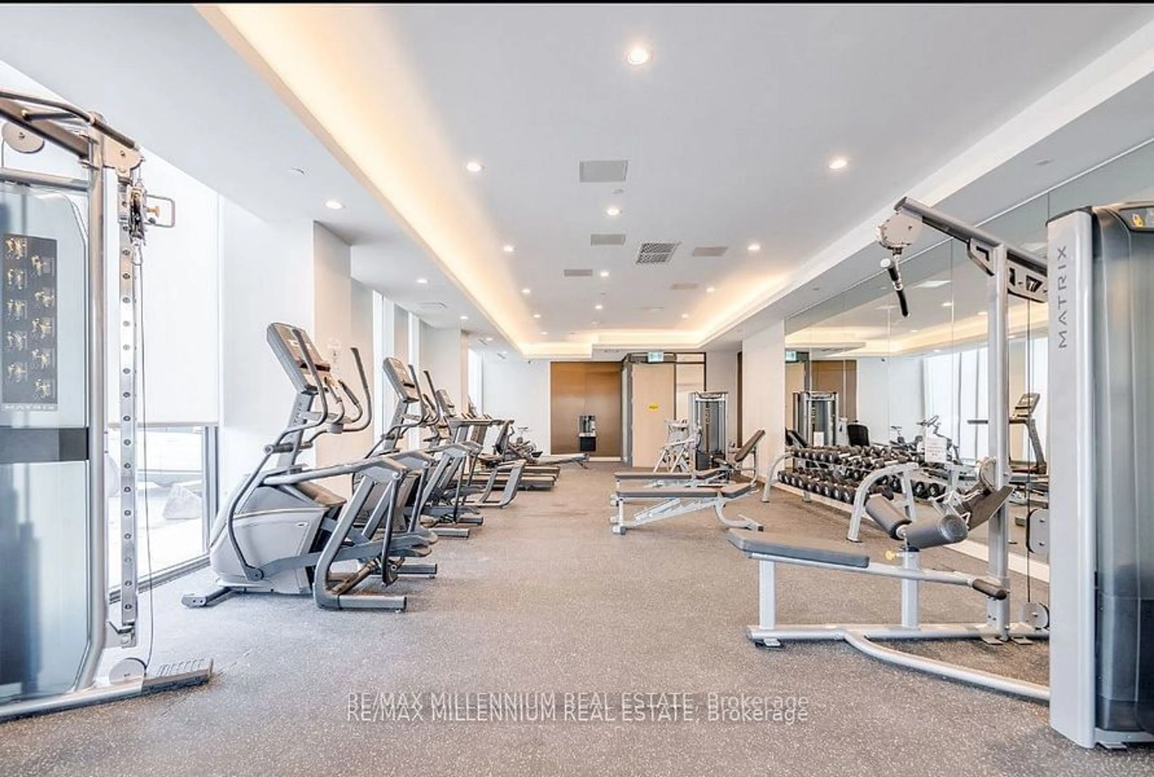 Gym or fitness room for 225 Veterans Dr #1003, Brampton Ontario L7A 5L7