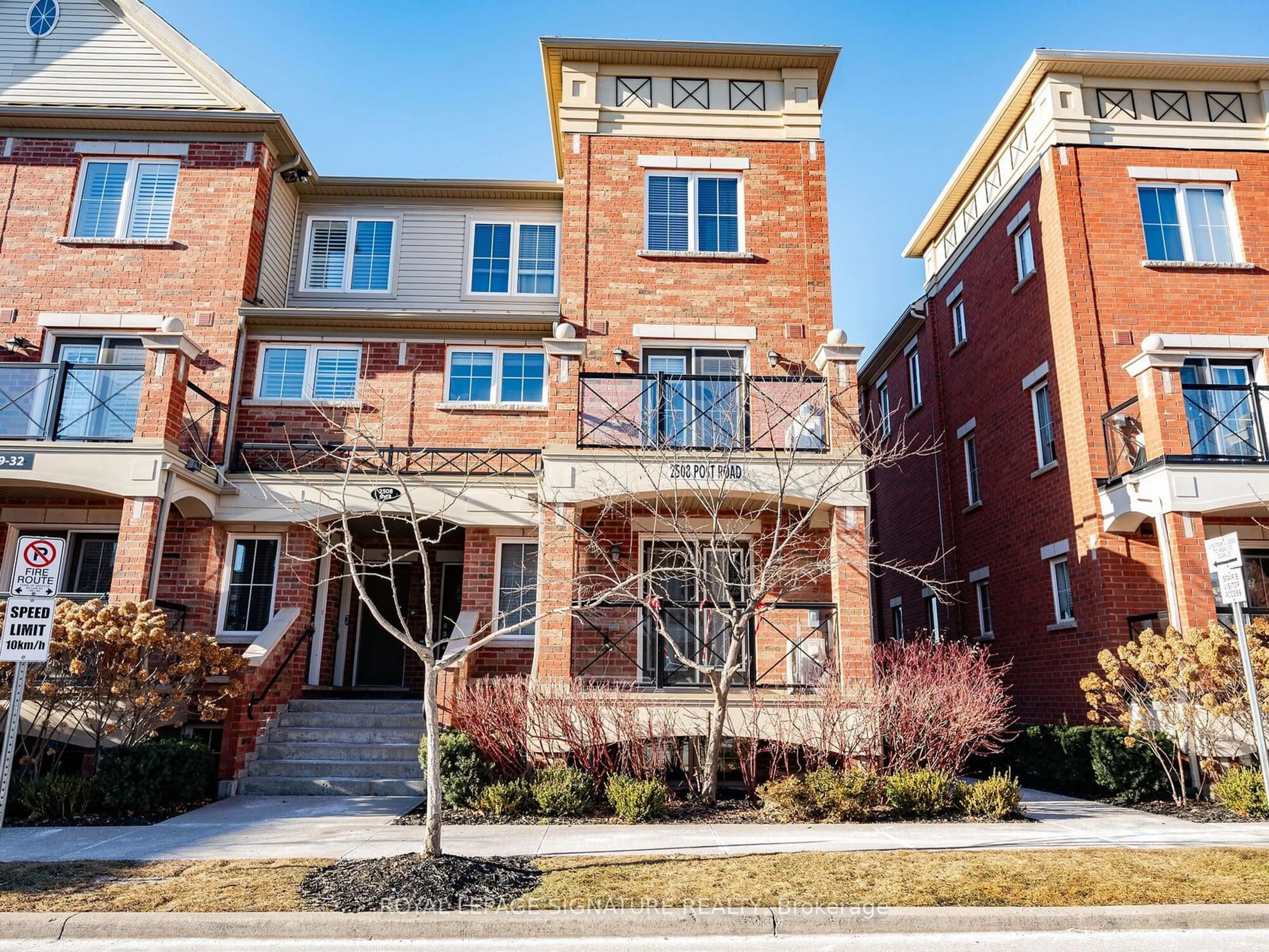 Home with brick exterior material, street for 2508 Post Rd #11, Oakville Ontario L6J 0J2