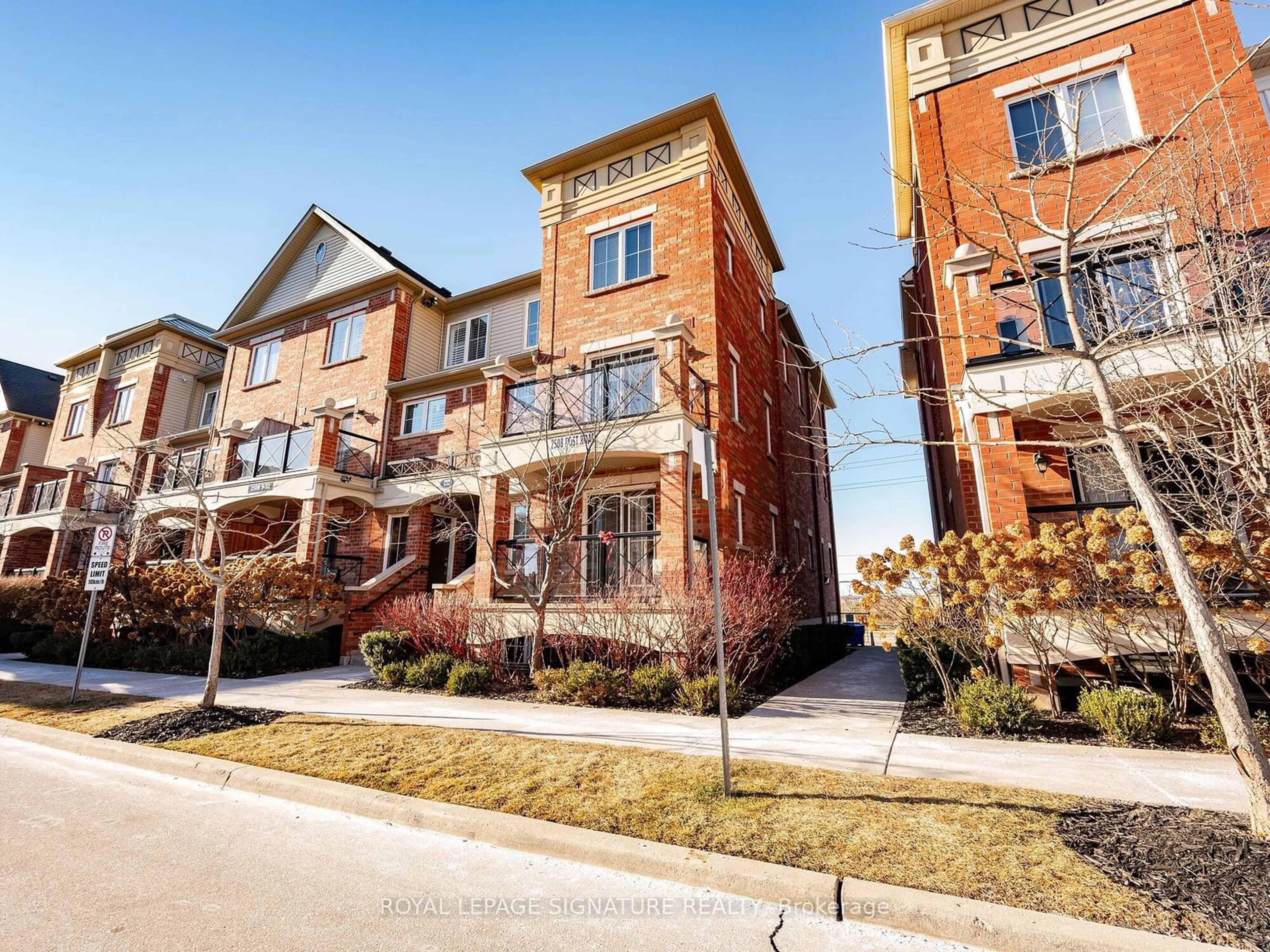 Home with brick exterior material, street for 2508 Post Rd #11, Oakville Ontario L6J 0J2