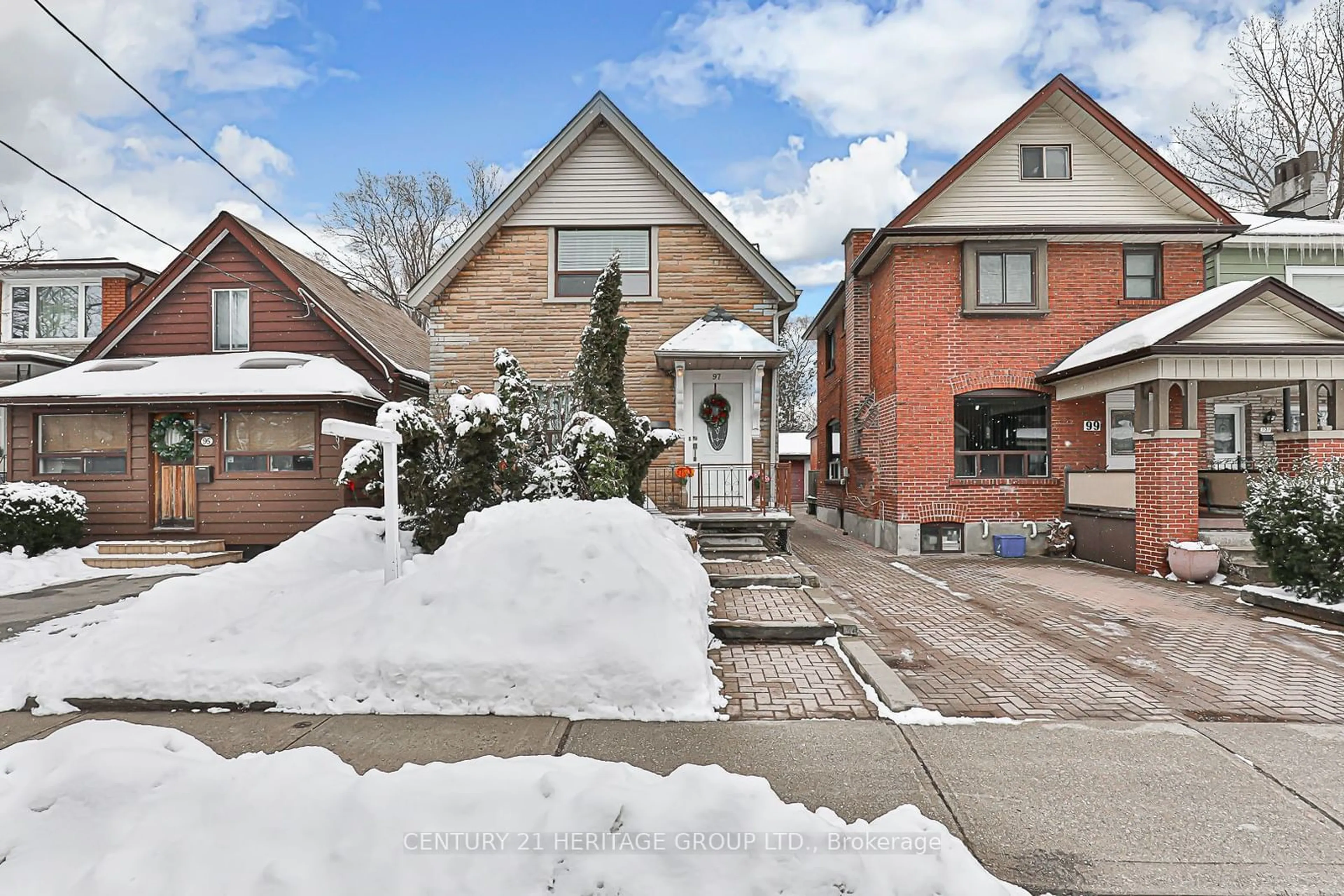 Home with brick exterior material, street for 97 Eileen Ave, Toronto Ontario M6N 1W2