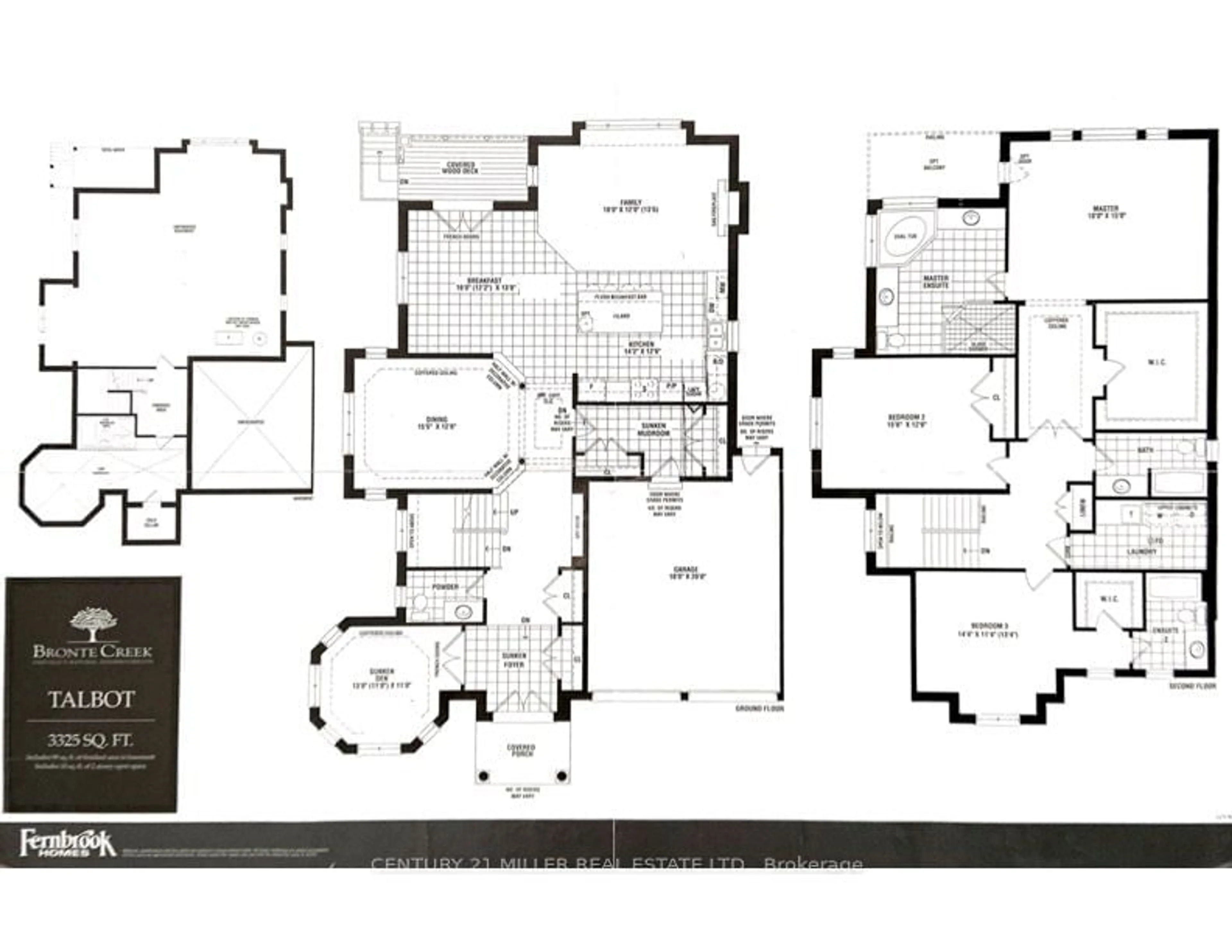 Floor plan for 2447 Chateau Common, Oakville Ontario L6M 0S1