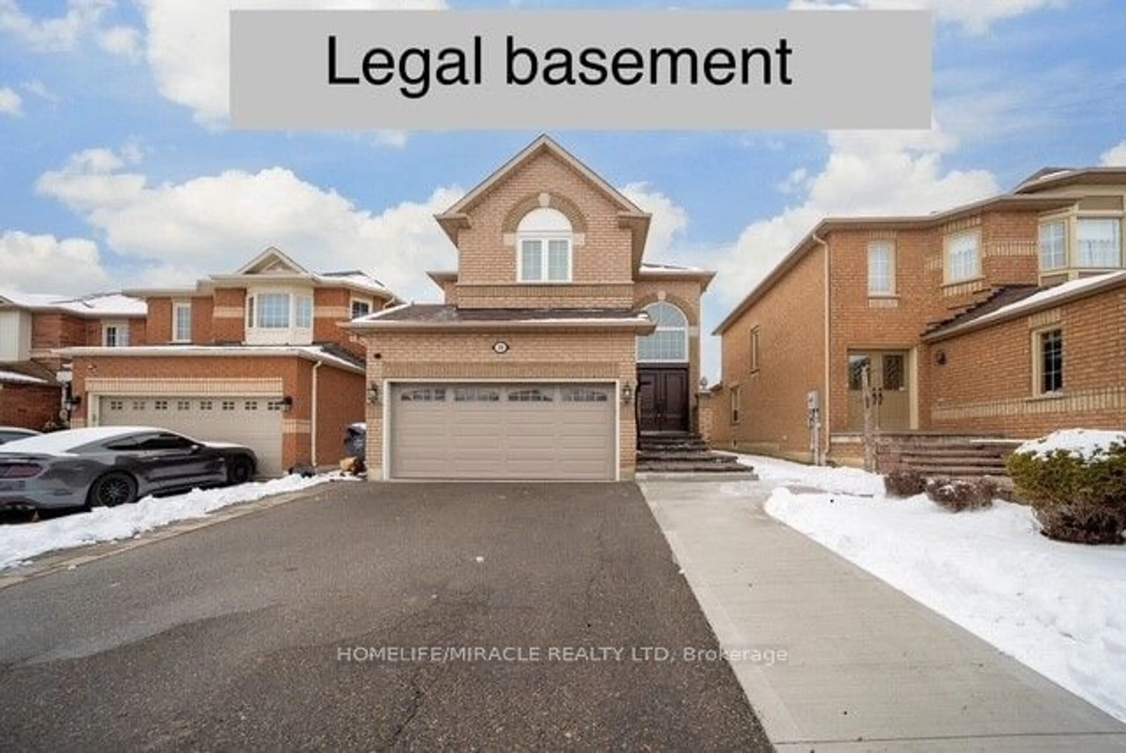 A pic from outside/outdoor area/front of a property/back of a property/a pic from drone, street for 26 National Cres, Brampton Ontario L7A 1J2