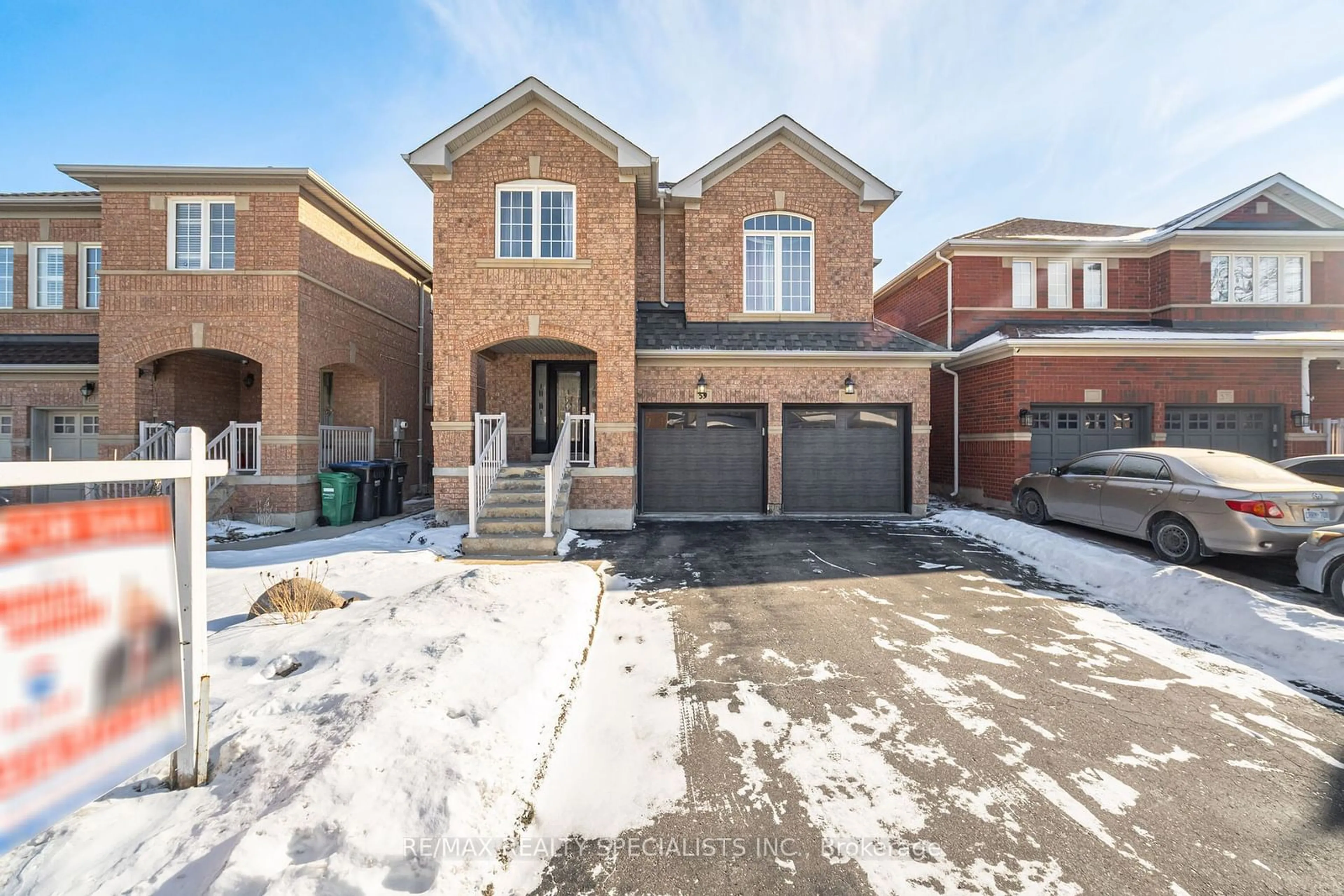 Home with brick exterior material, street for 59 Mccrimmon Dr, Brampton Ontario L7A 2Z5