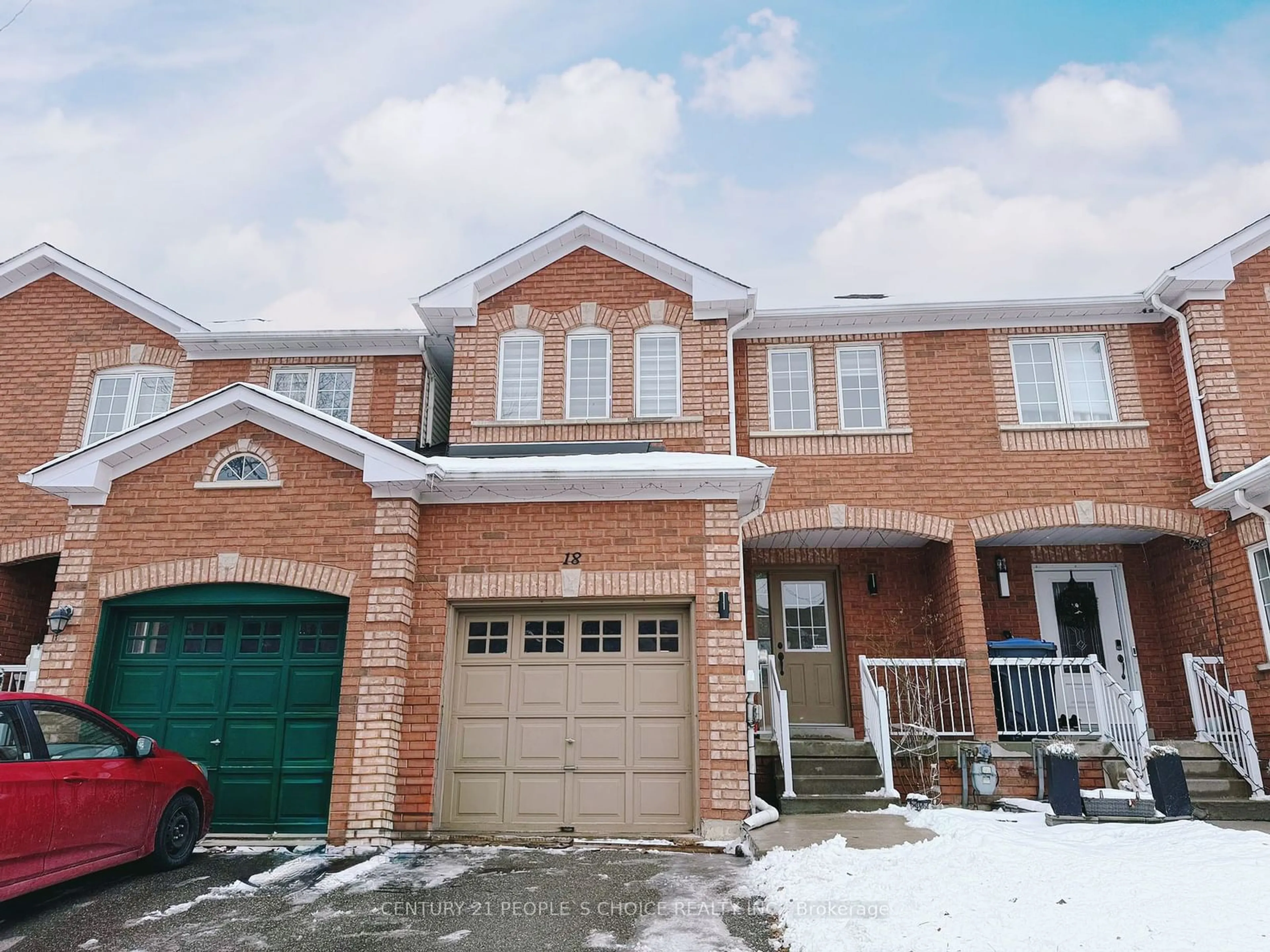 Home with brick exterior material, street for 18 Coppermill Dr, Brampton Ontario L7A 1N4