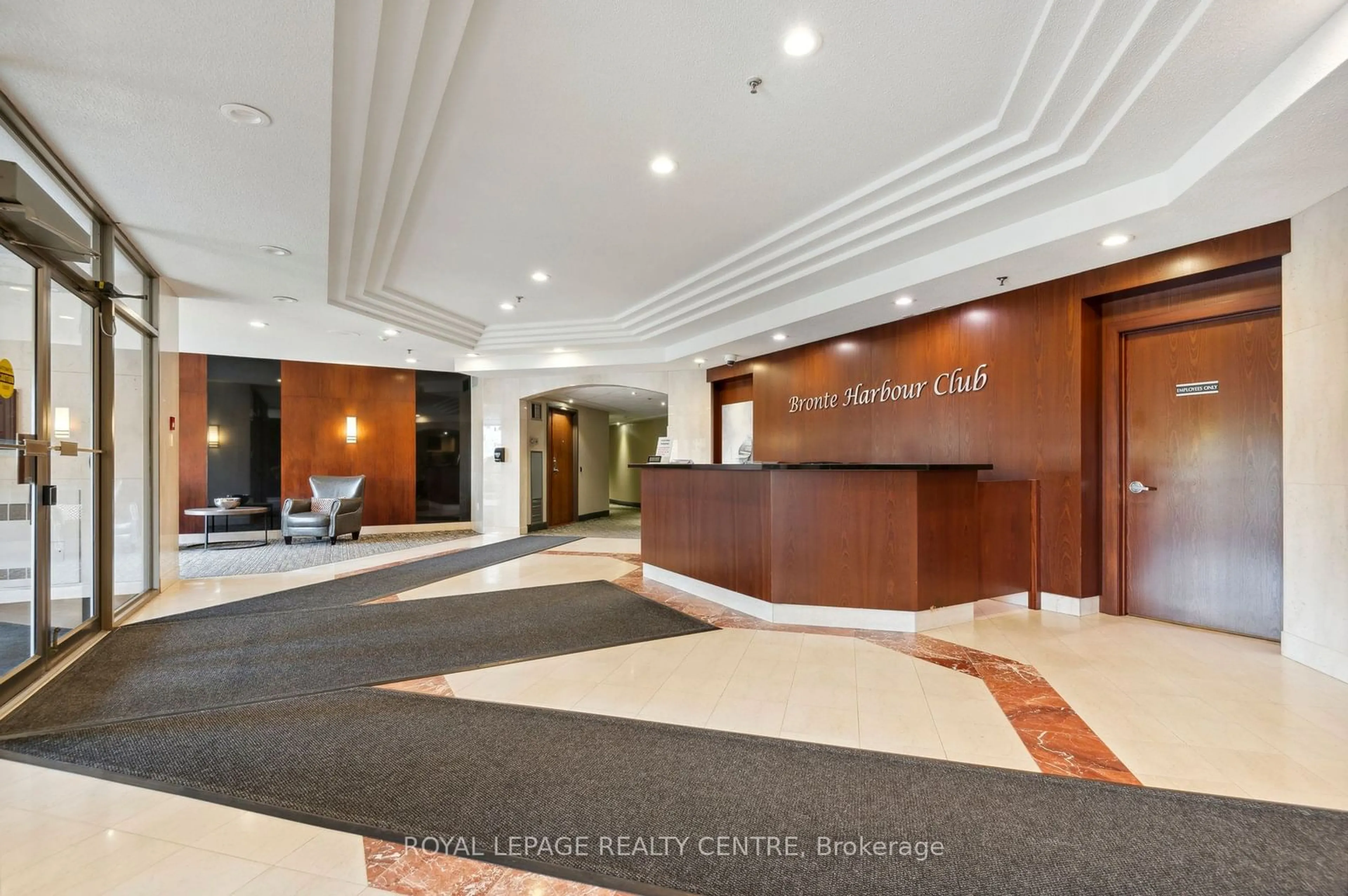 Lobby for 2511 Lakeshore Rd #606, Oakville Ontario L6L 6L9