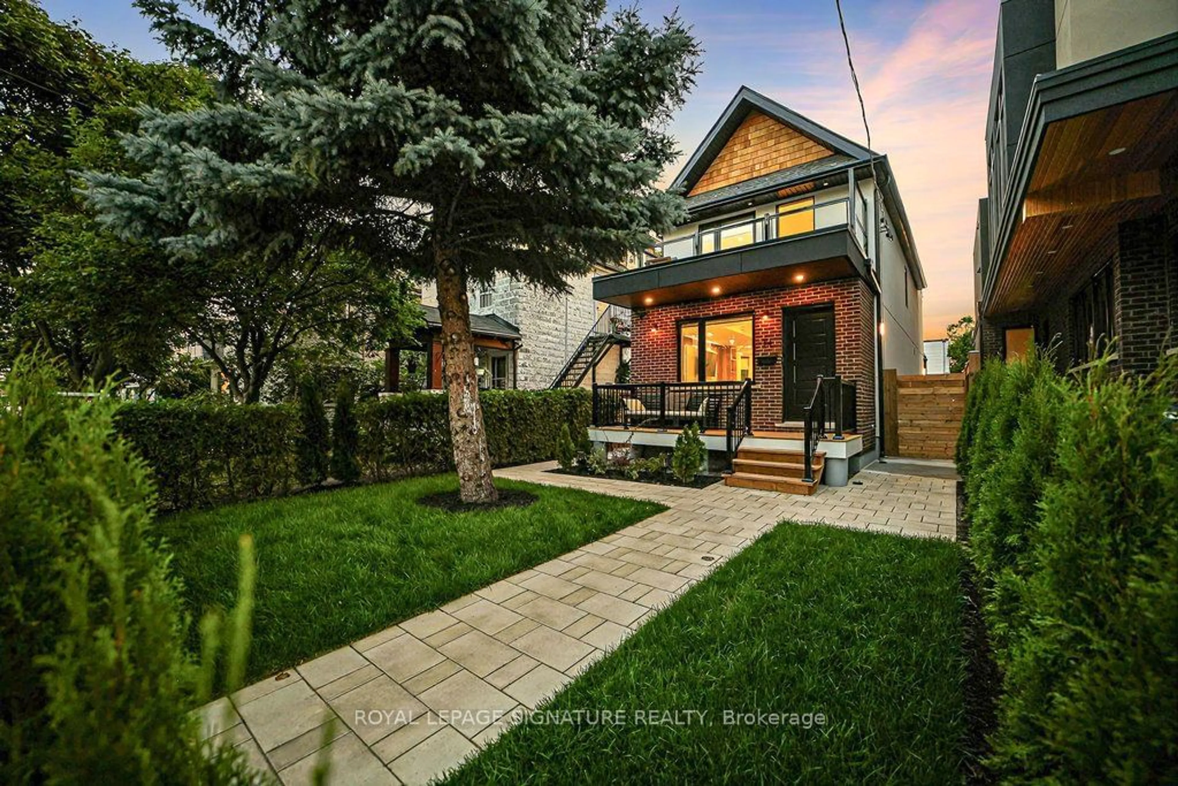 Home with brick exterior material, street for 54 Batavia Ave, Toronto Ontario M6N 4A2