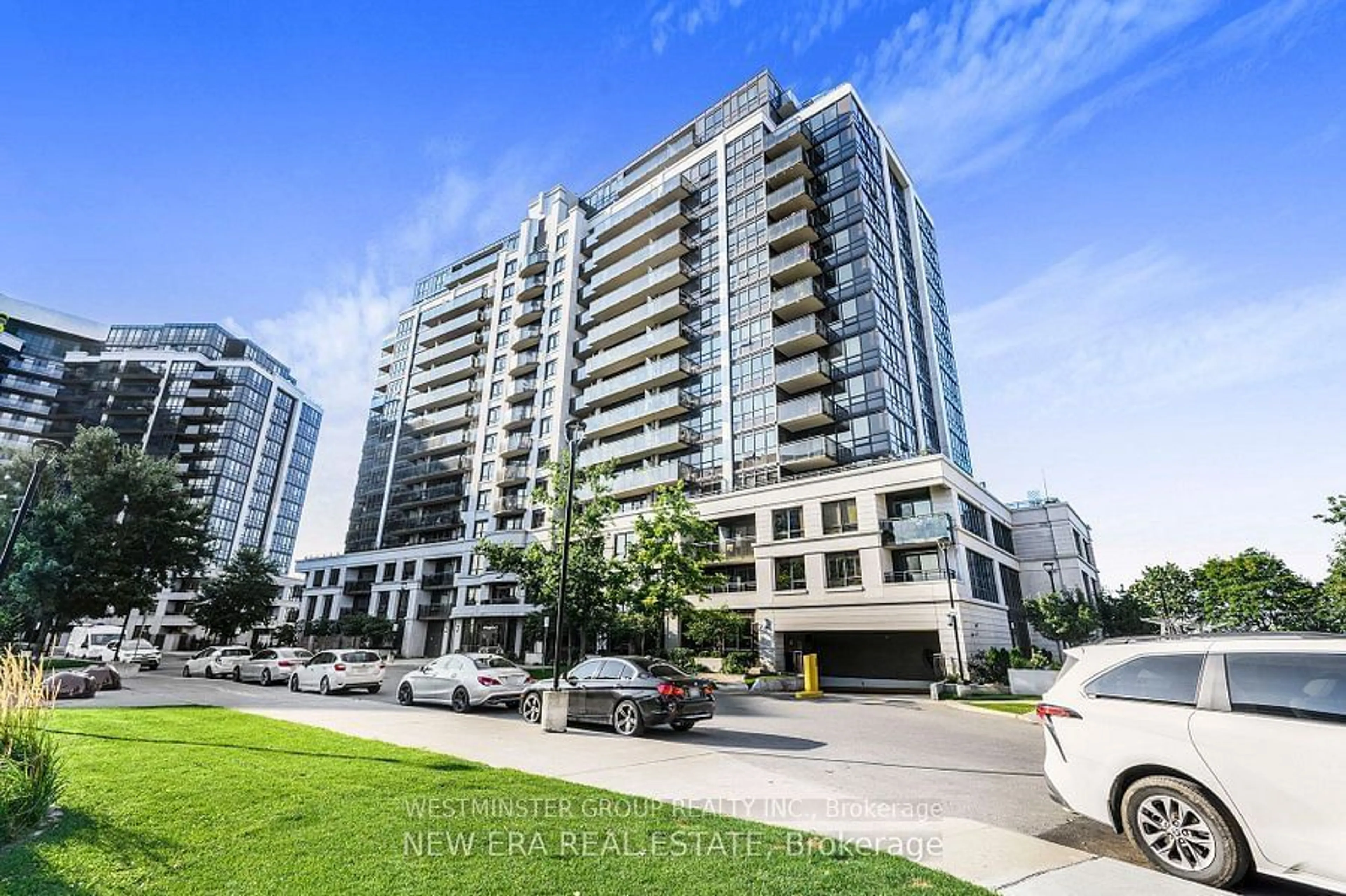 A pic from outside/outdoor area/front of a property/back of a property/a pic from drone, street for 1070 Sheppard Ave #701, Toronto Ontario M3J 0G8