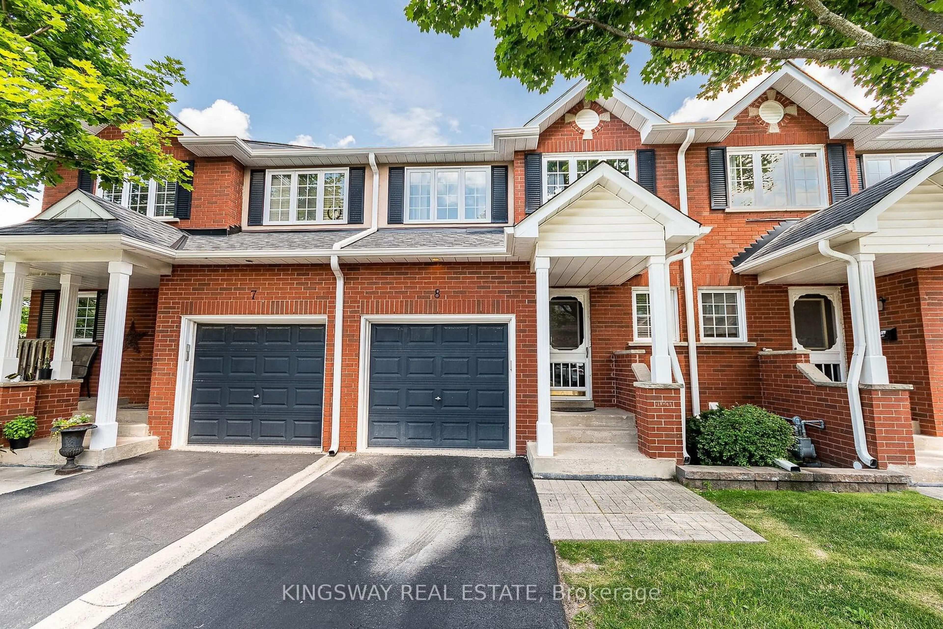 Home with brick exterior material, street for 2880 Headon Forest Dr #8, Burlington Ontario L7M 4H2