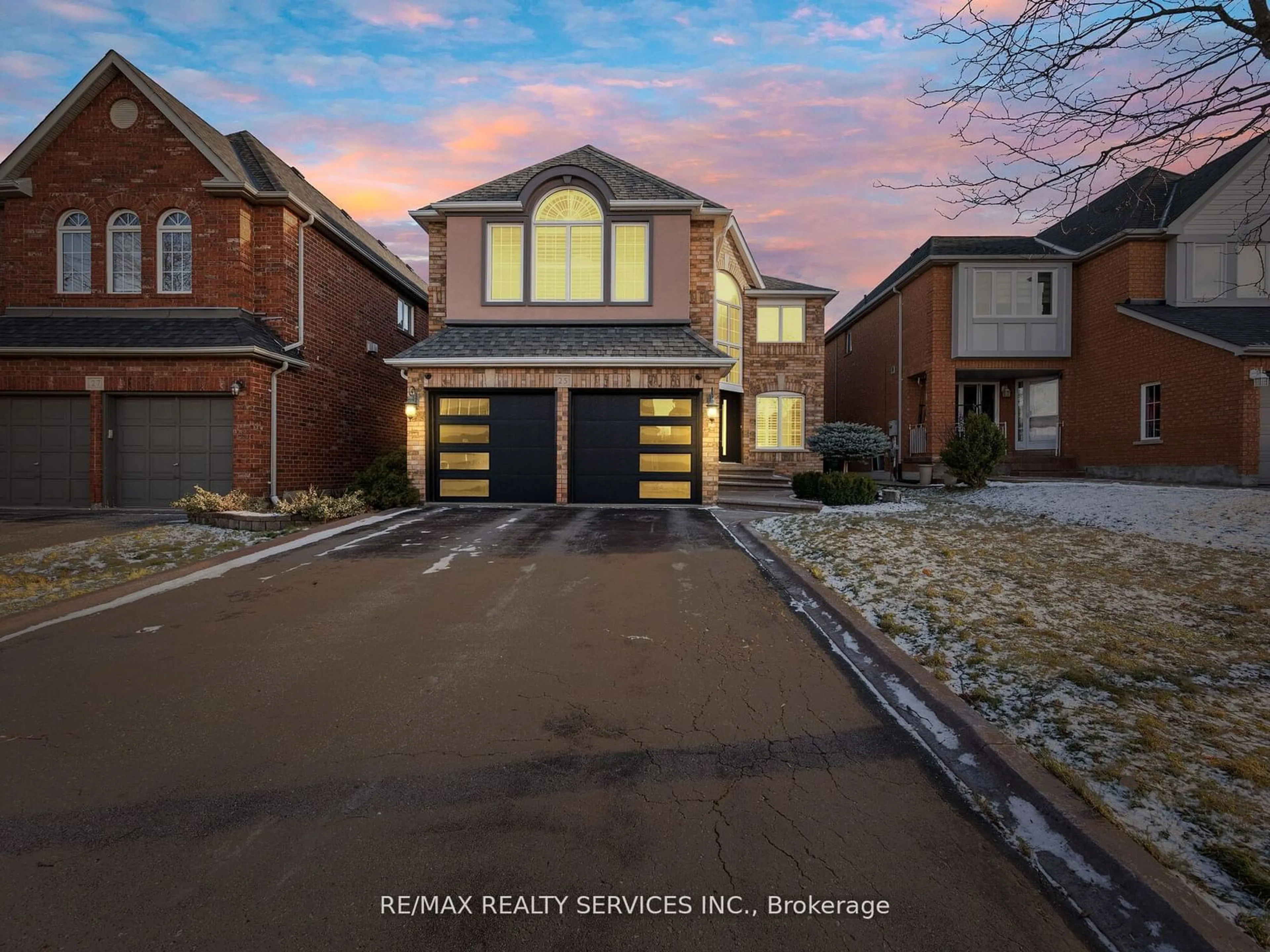 Home with brick exterior material, street for 25 Ribbon Dr, Brampton Ontario L6R 2C5