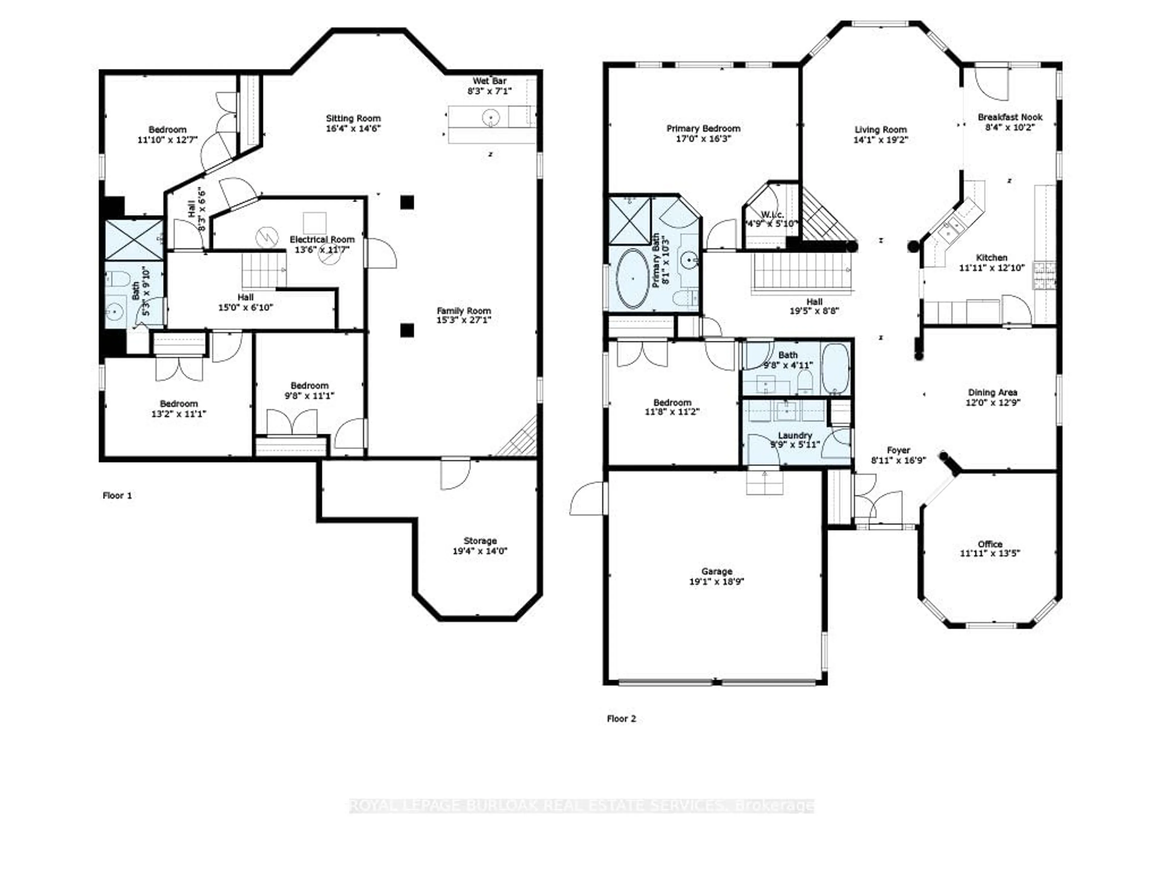 Floor plan for 4098 Montrose Cres, Burlington Ontario L7M 4J4