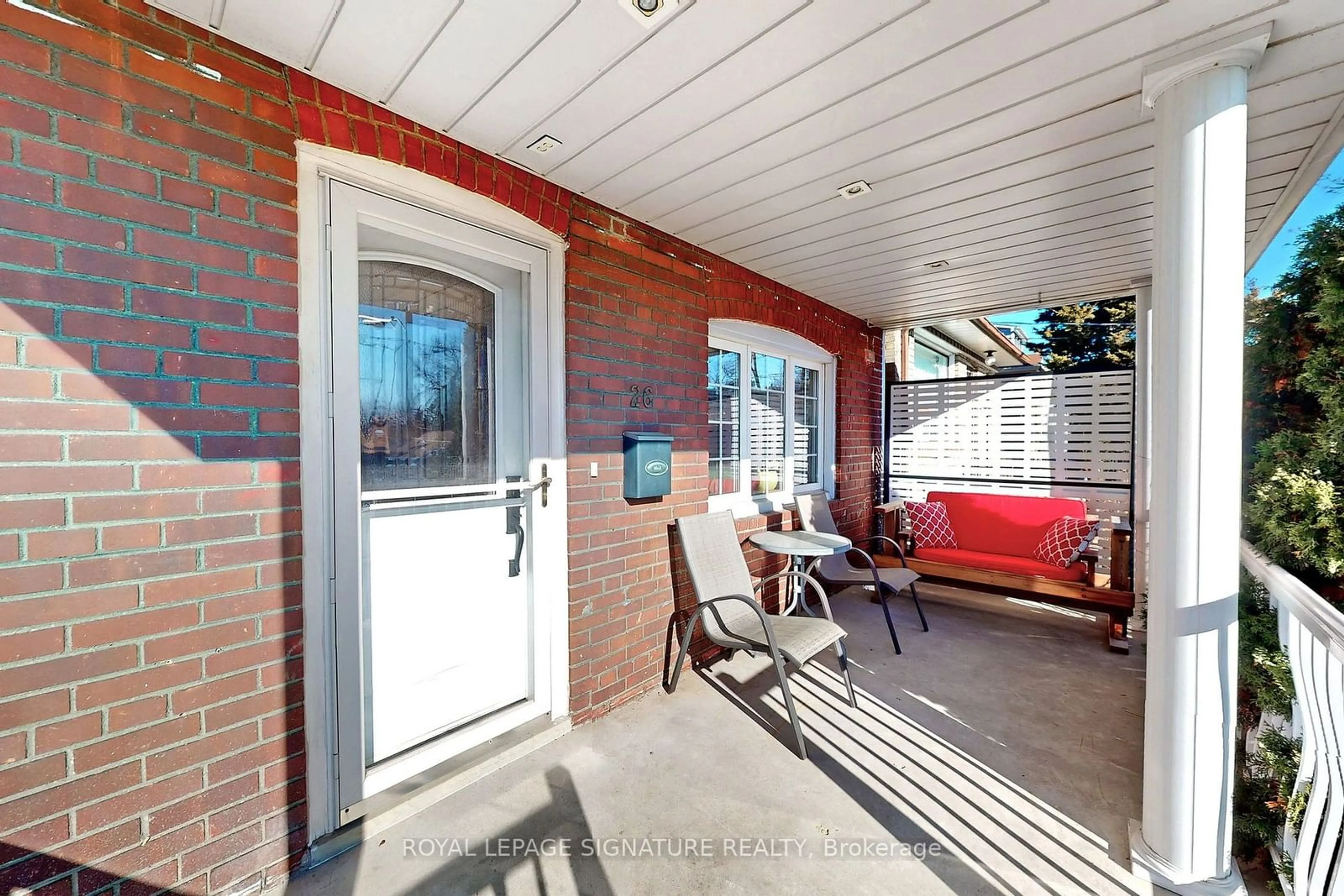 Patio, street for 26 Preston Rd, Toronto Ontario M6E 1Y7