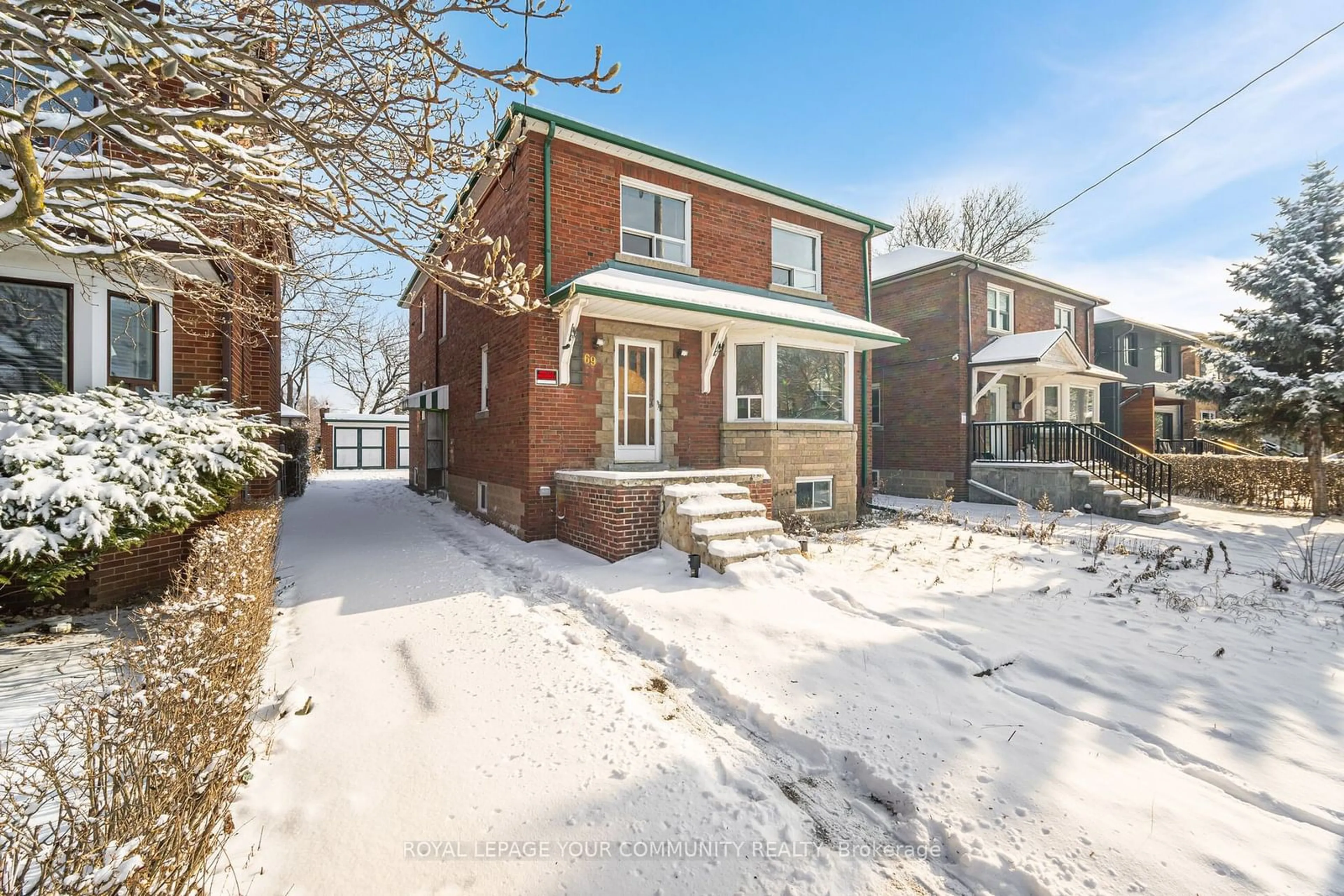 Home with brick exterior material, street for 69 Eighth St, Toronto Ontario M8V 3C2