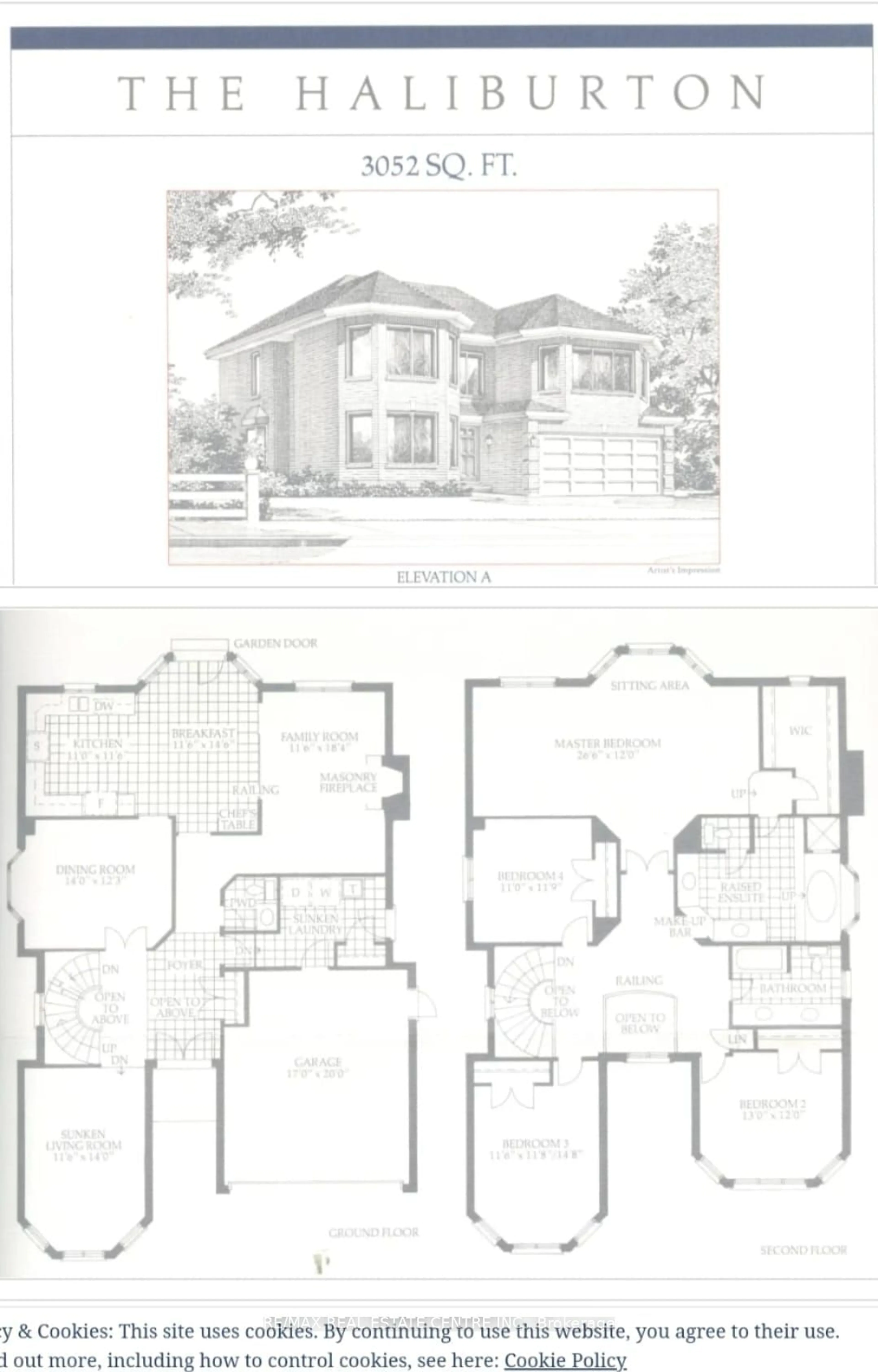 Floor plan for 63 Leeward Dr, Brampton Ontario L6S 5V9