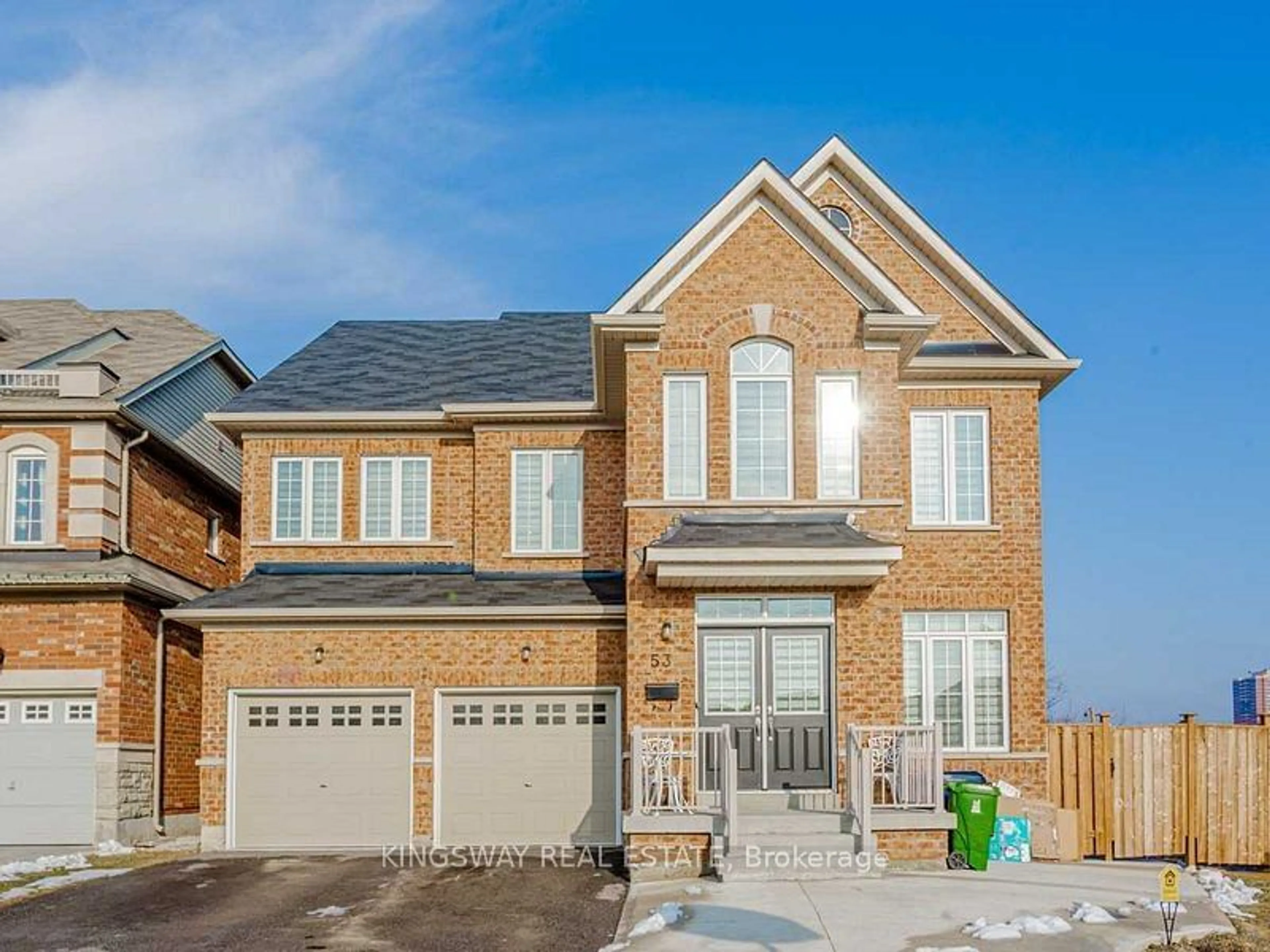 Home with brick exterior material, street for 53 Fred Young Dr, Toronto Ontario M3L 0A1