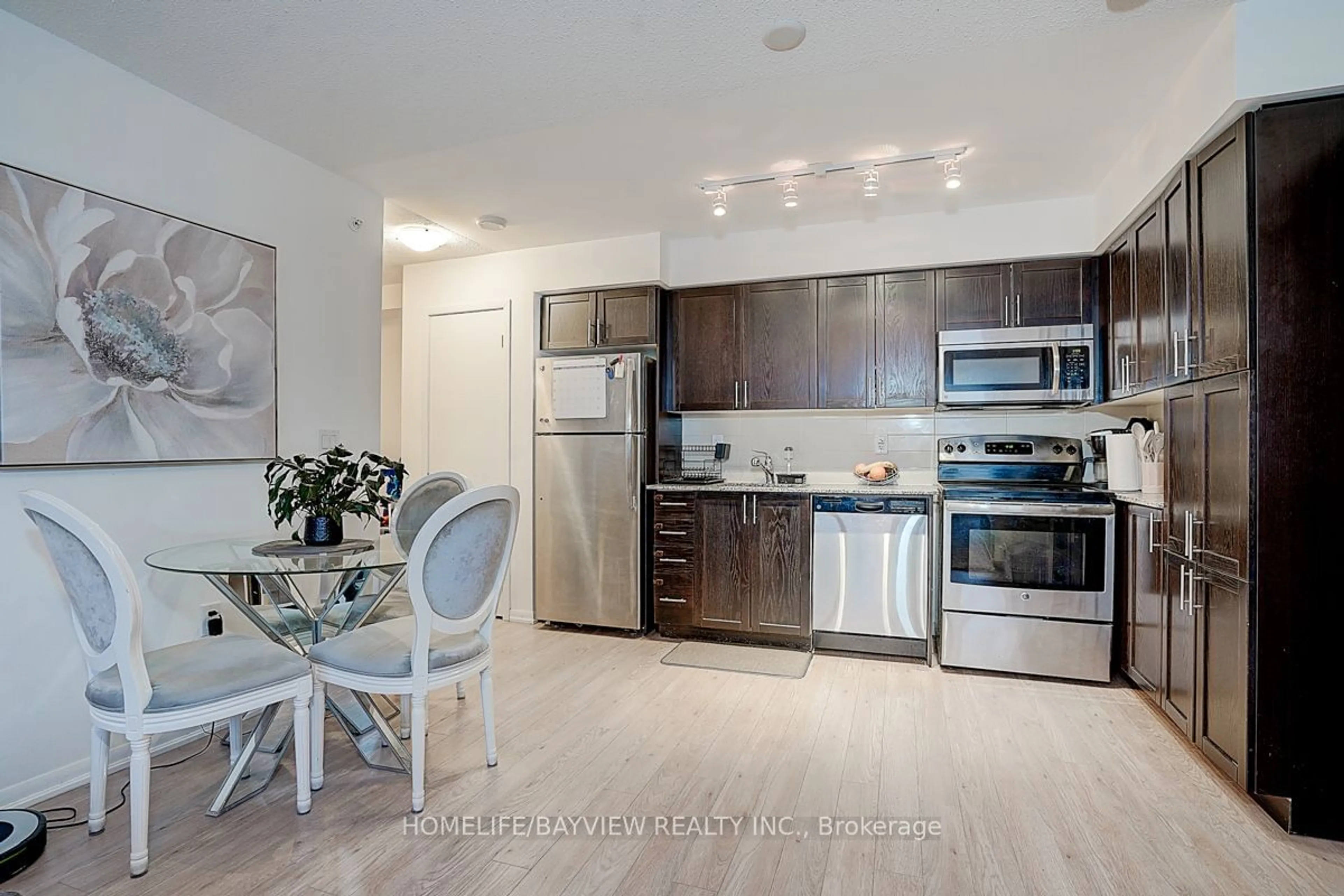 Open concept kitchen, unknown for 830 Lawrence Ave #2204, Toronto Ontario M6A 0B6