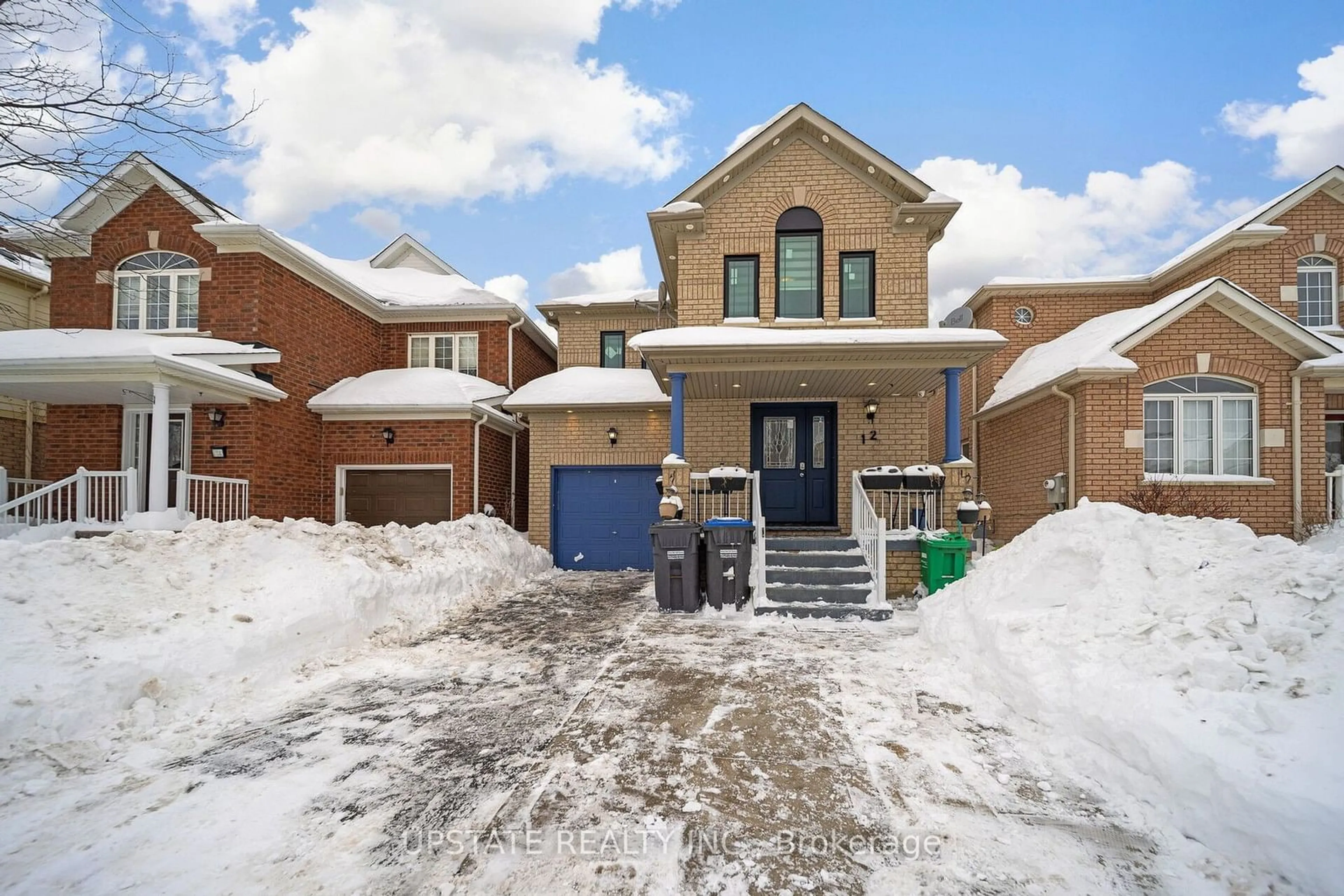 Home with brick exterior material, street for 12 Bramfield St, Brampton Ontario L7A 2W3