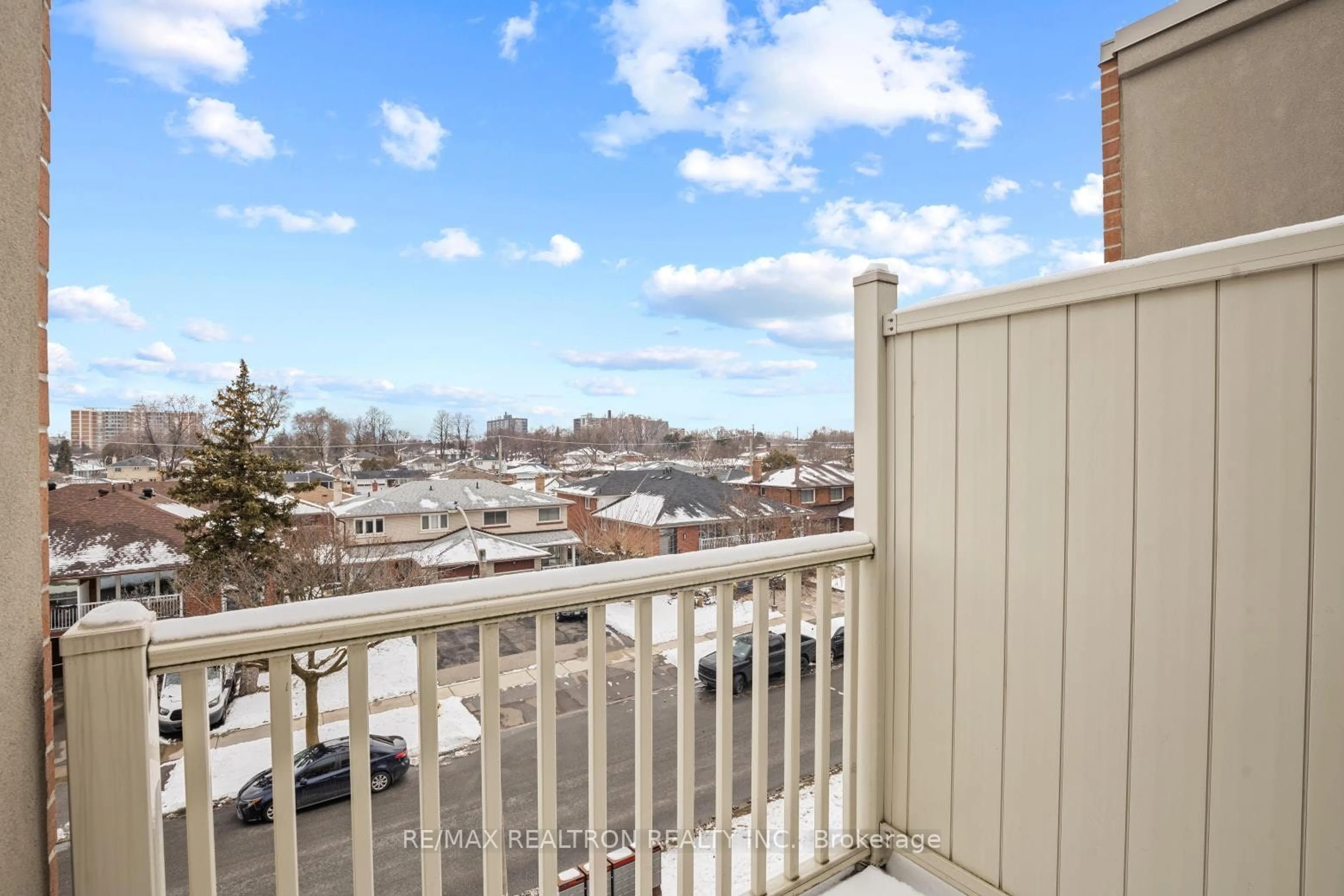 Balcony in the apartment, unknown for 25 Richgrove Dr #206, Toronto Ontario M9R 0A3