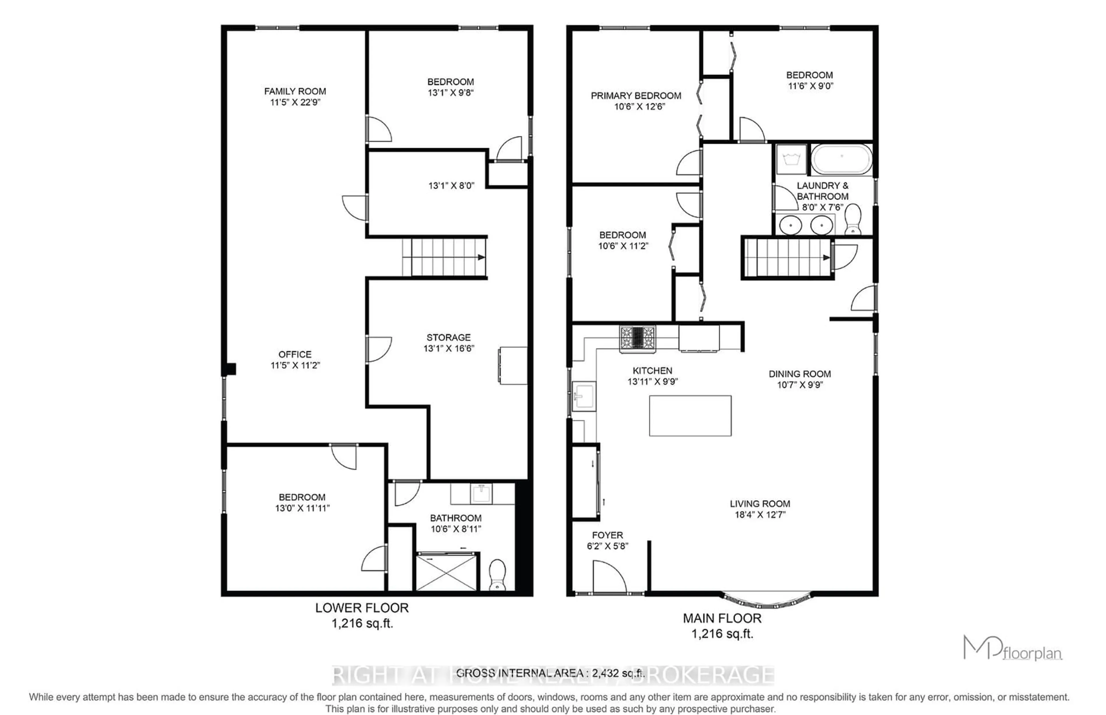 Floor plan for 663 Cape Ave, Burlington Ontario L7L 4M5