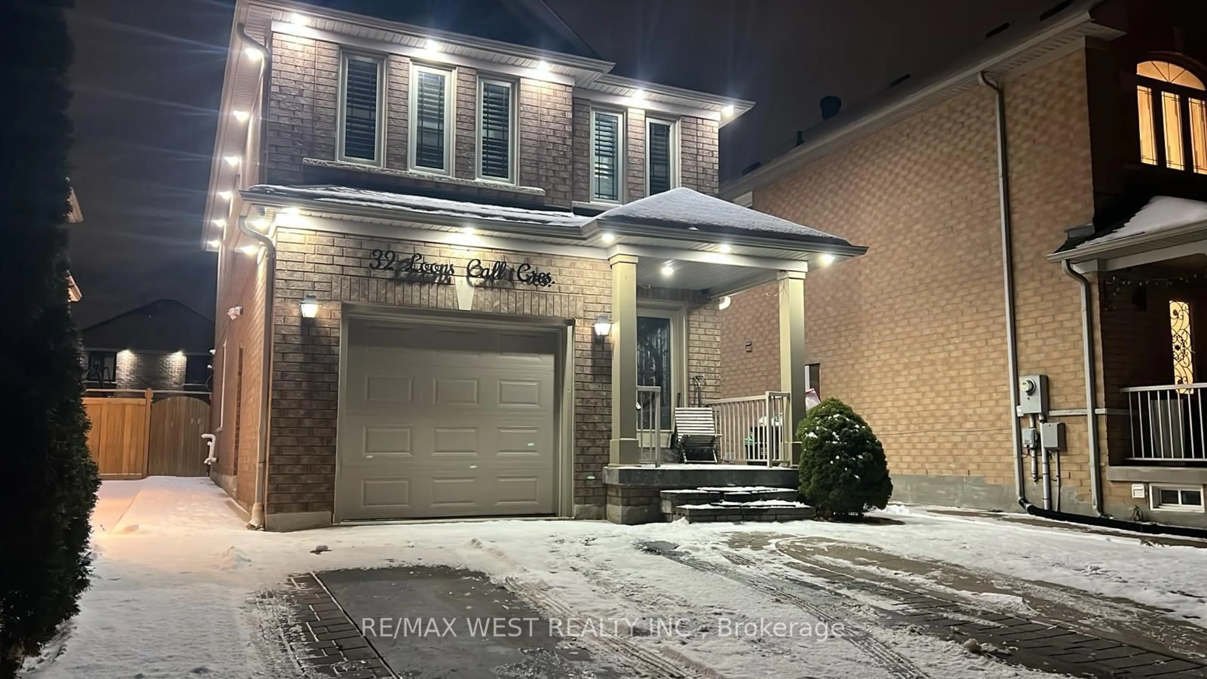 Home with brick exterior material, street for 32 Loons Call Cres, Brampton Ontario L6R 2G5