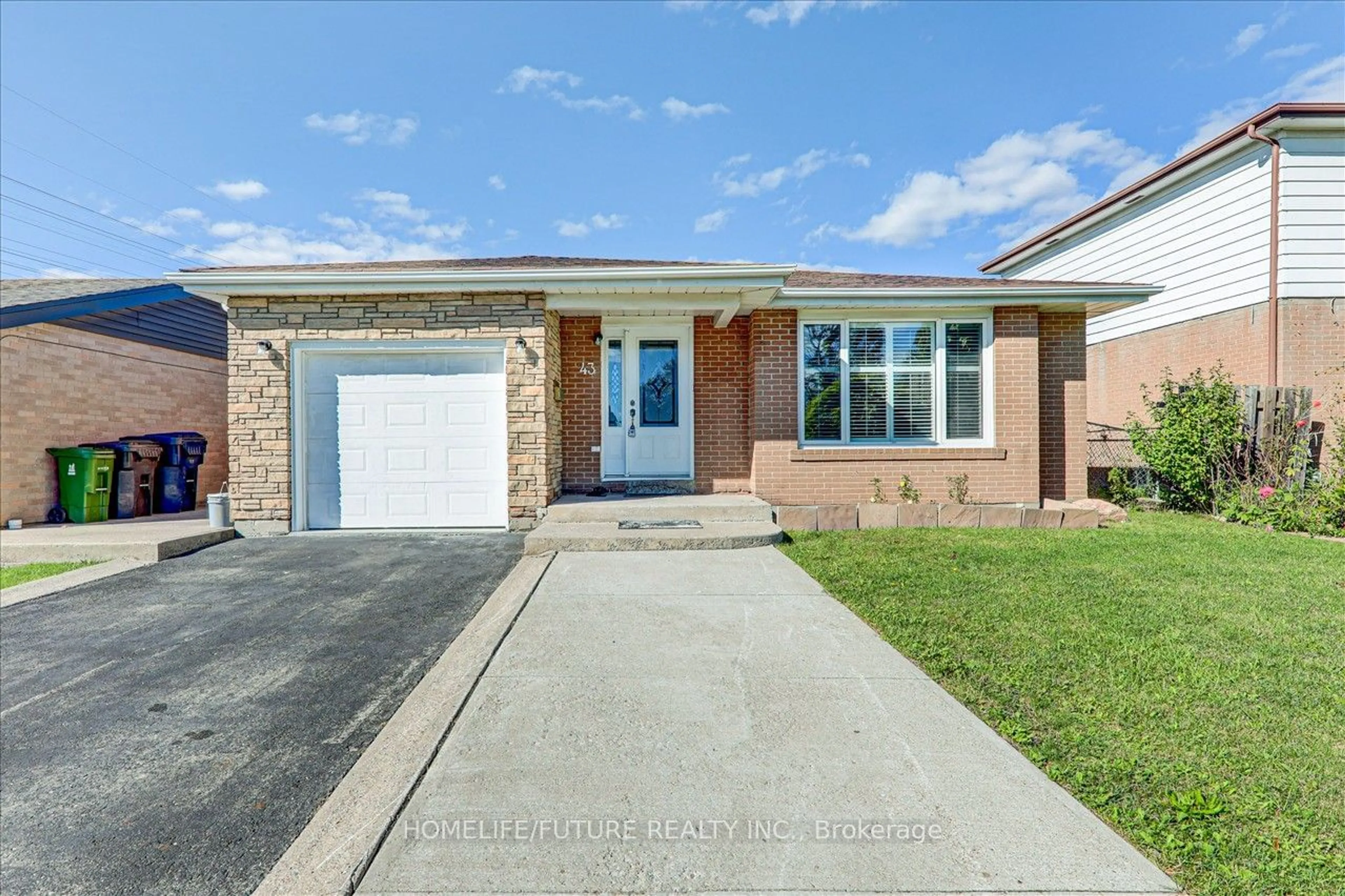 Home with brick exterior material, street for 43 Tamarisk Dr, Toronto Ontario M9V 1S2