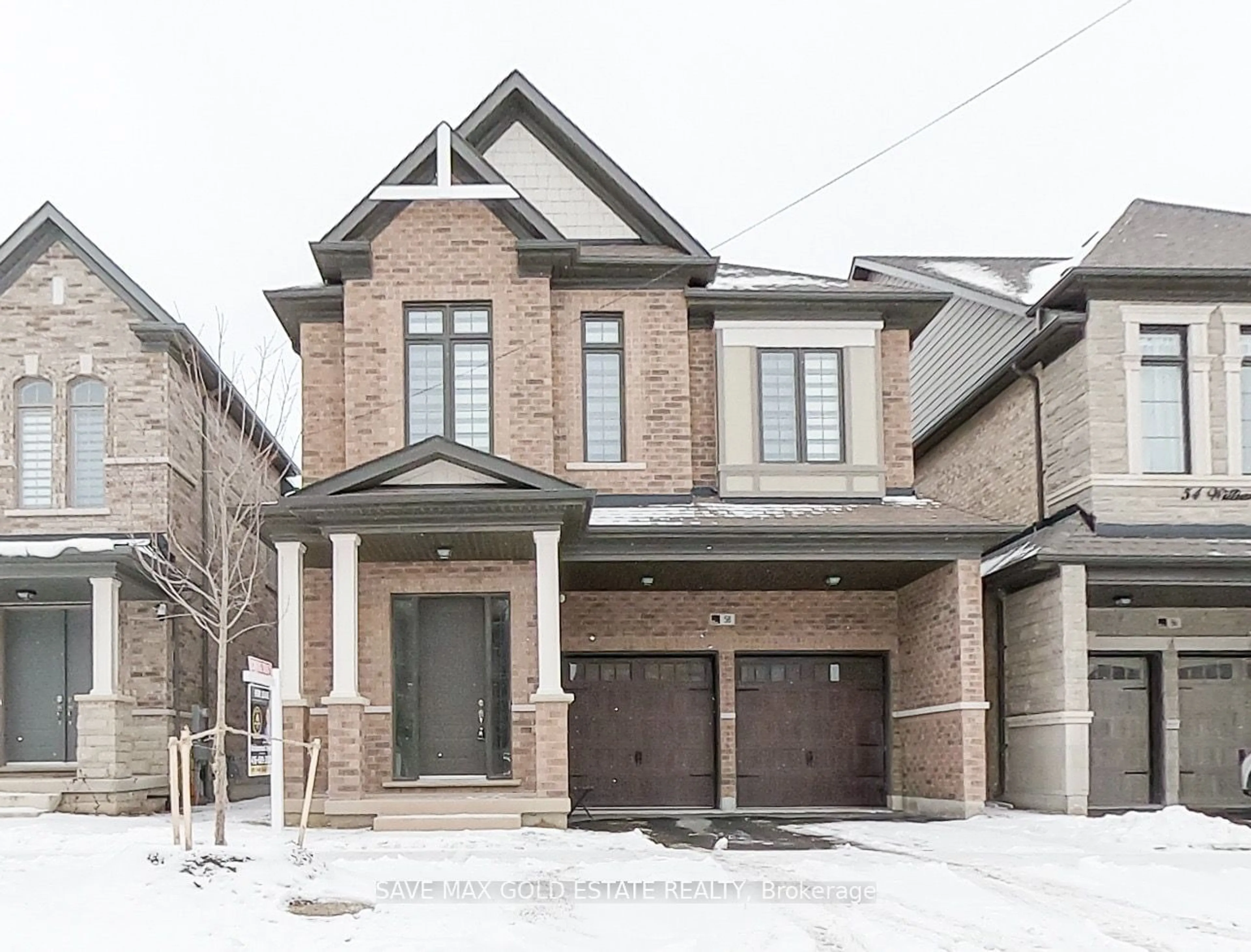 Home with brick exterior material, street for 58 William Crawley Way, Oakville Ontario L6H 7C5