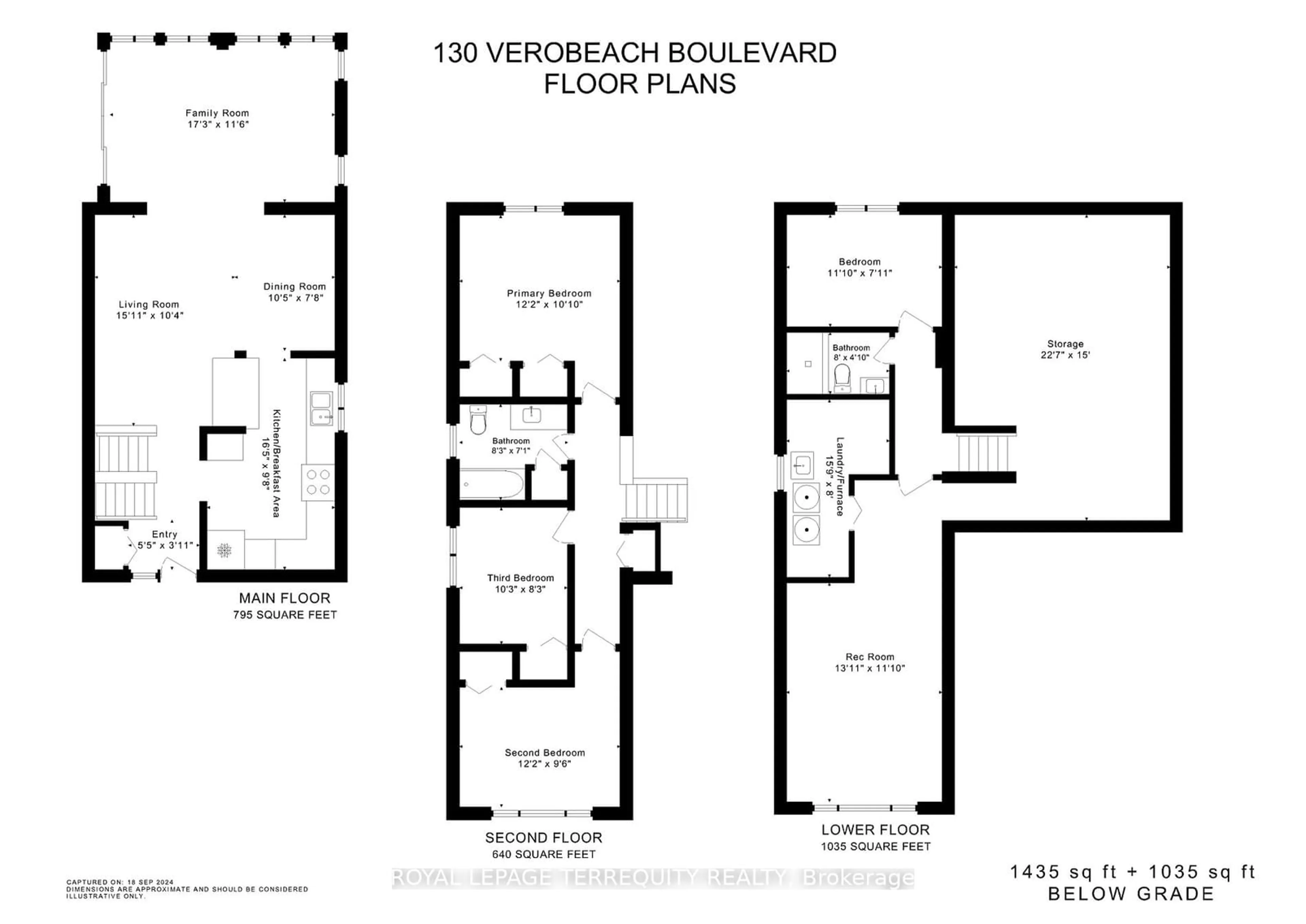 Floor plan for 130 Verobeach Blvd, Toronto Ontario M9M 1R1