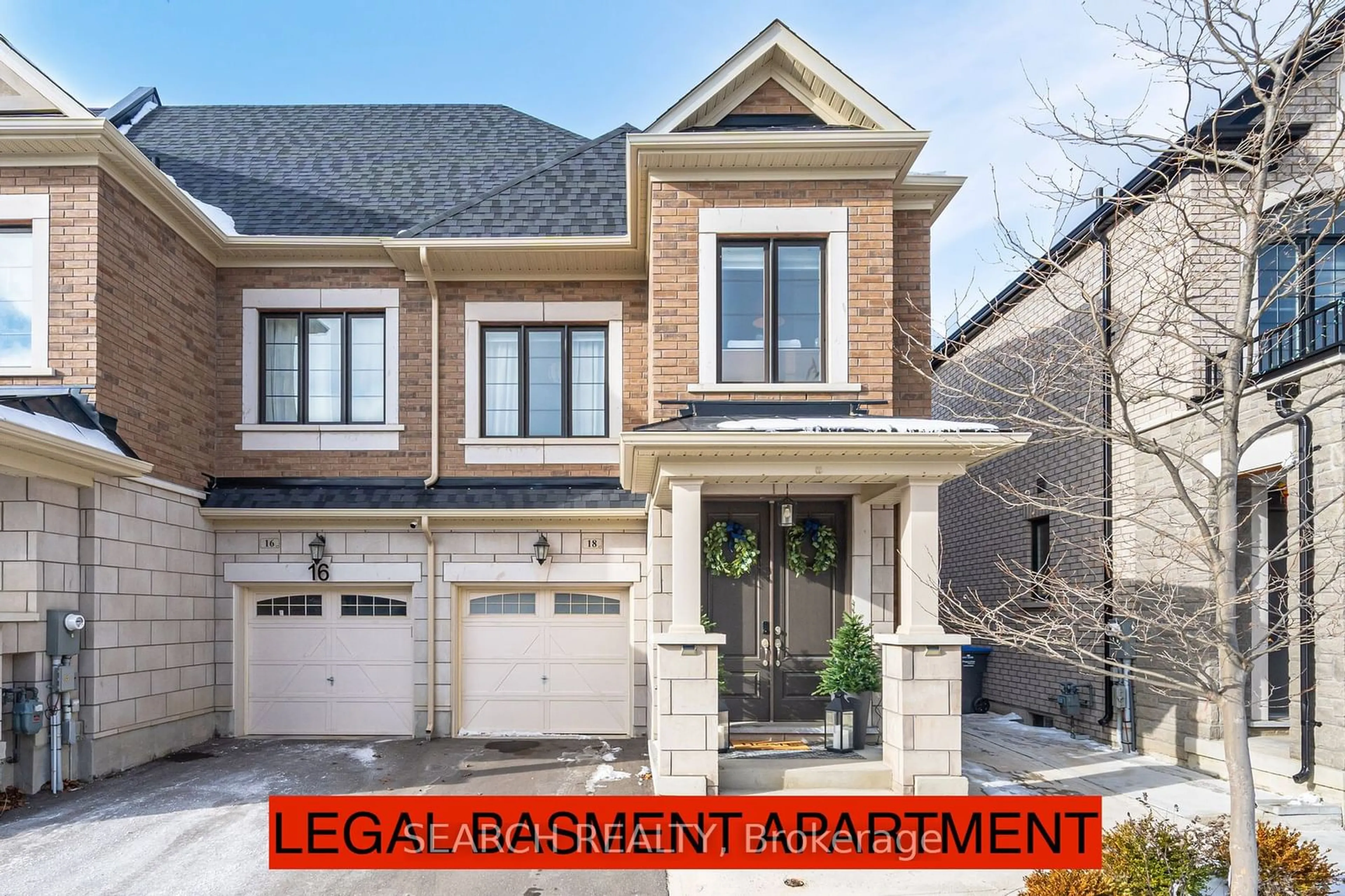 Home with brick exterior material, street for 18 Angelfish Rd, Brampton Ontario L7A 5C5