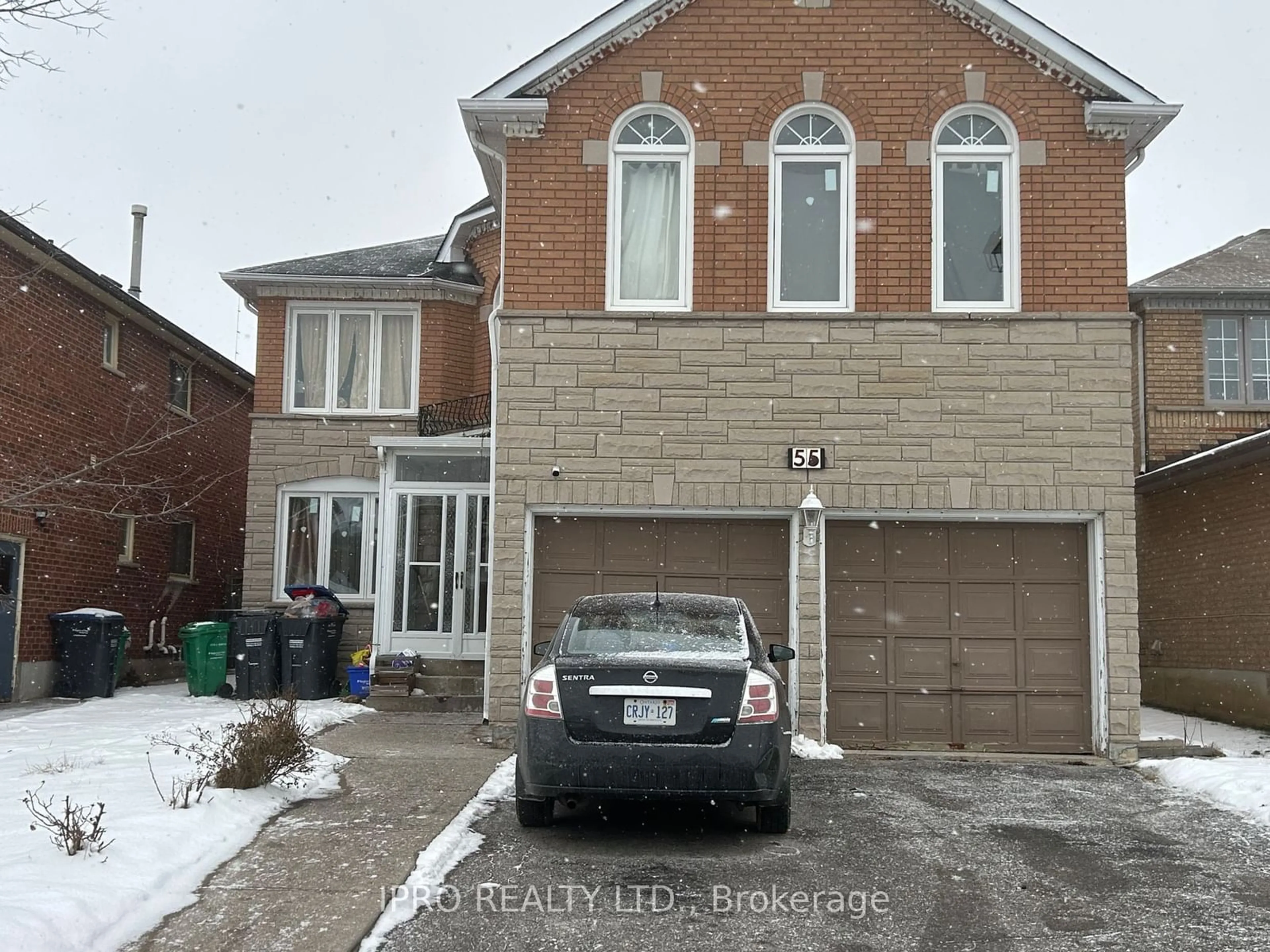 Home with brick exterior material, street for 55 Red Cedar Cres, Brampton Ontario L6R 1A7