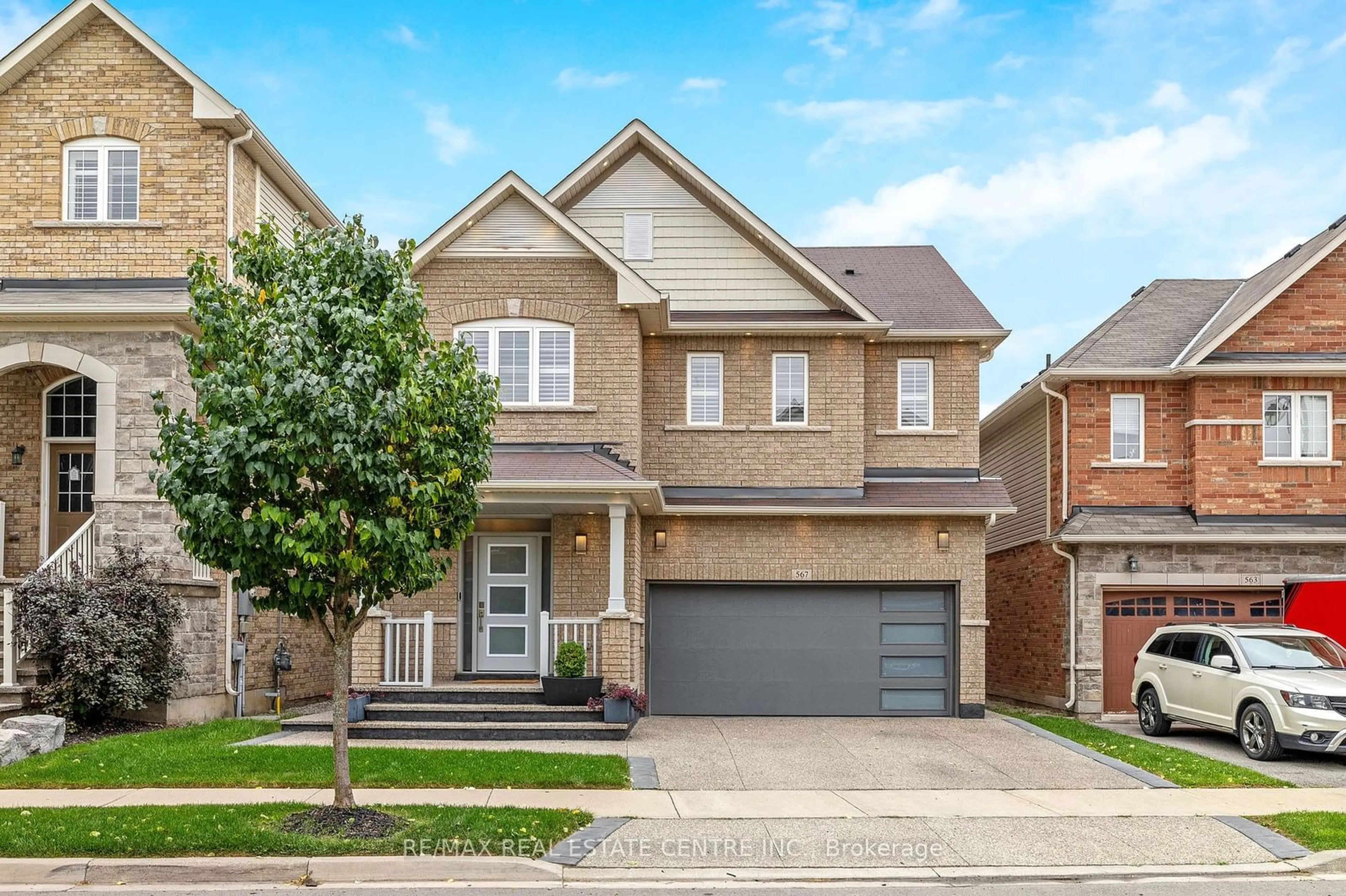 Home with brick exterior material, street for 567 SANDERSON Cres, Milton Ontario L9T 8L9