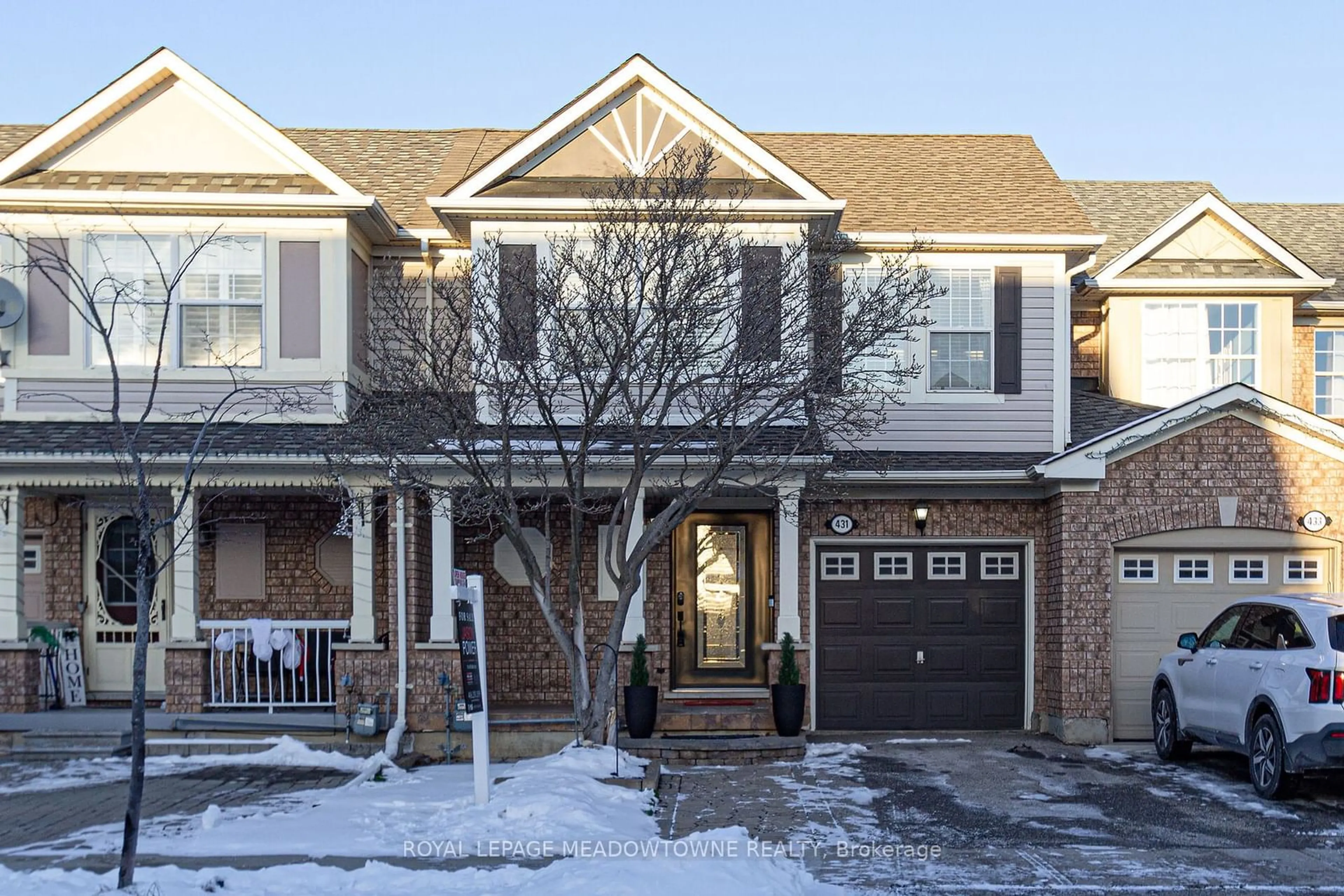 Home with brick exterior material, street for 431 Baverstock Cres, Milton Ontario L9T 5K7