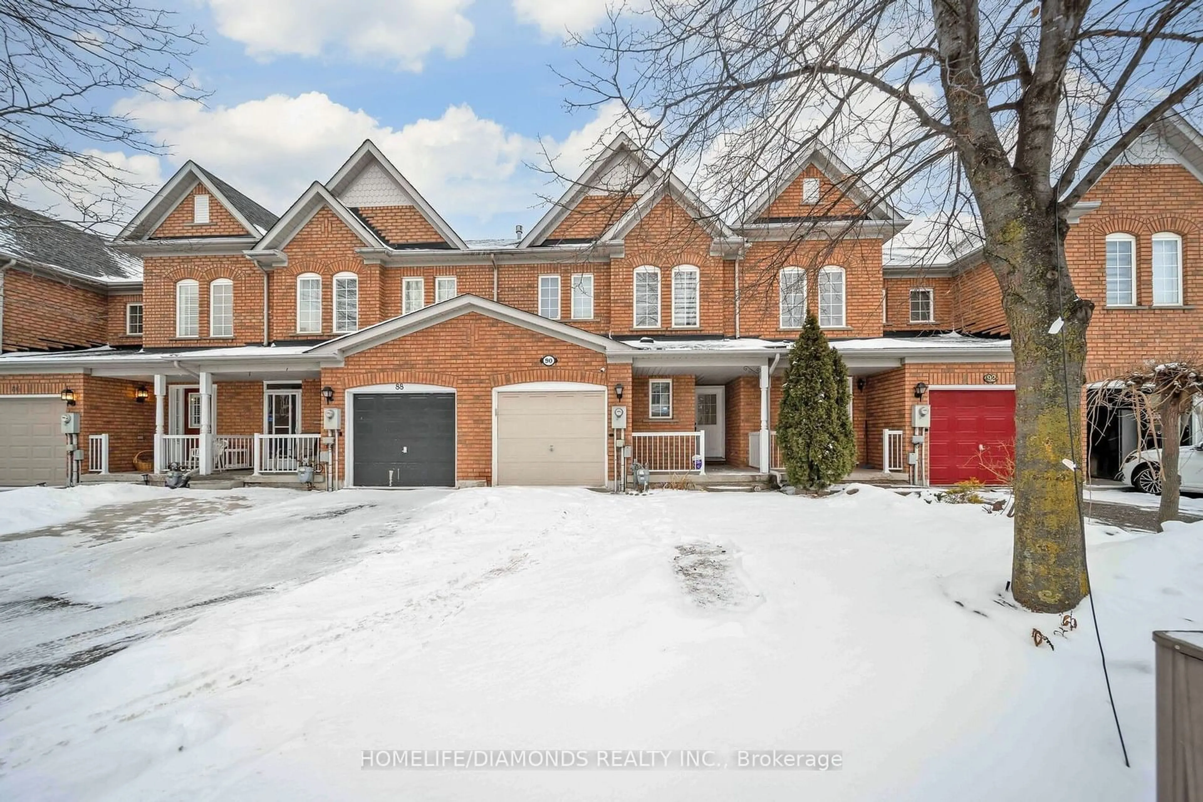 Home with brick exterior material, street for 90 MONACO Crt, Brampton Ontario L7A 1X2