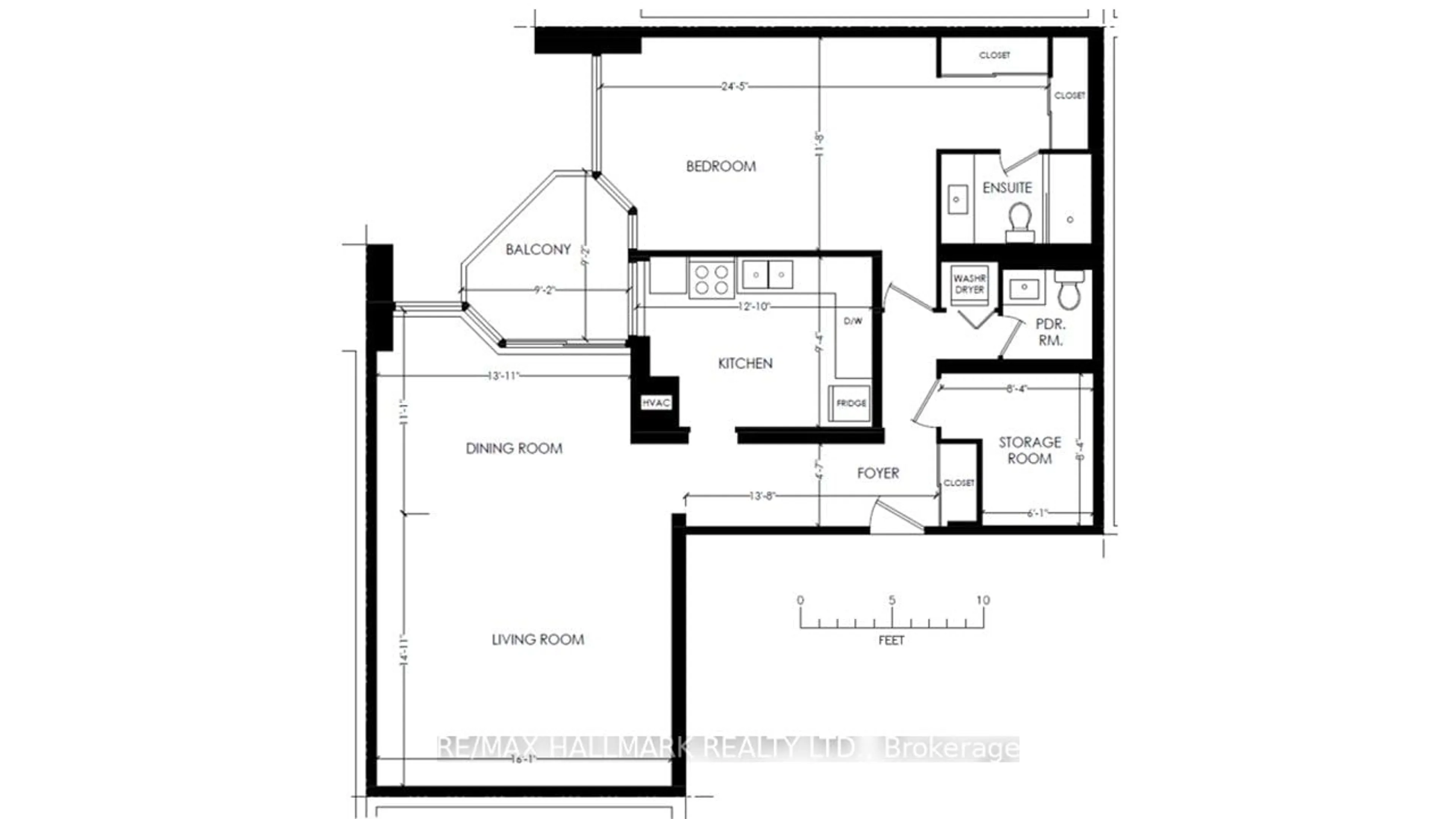 Floor plan for 2045 Lake Shore Blvd #2706, Toronto Ontario M8V 2Z6