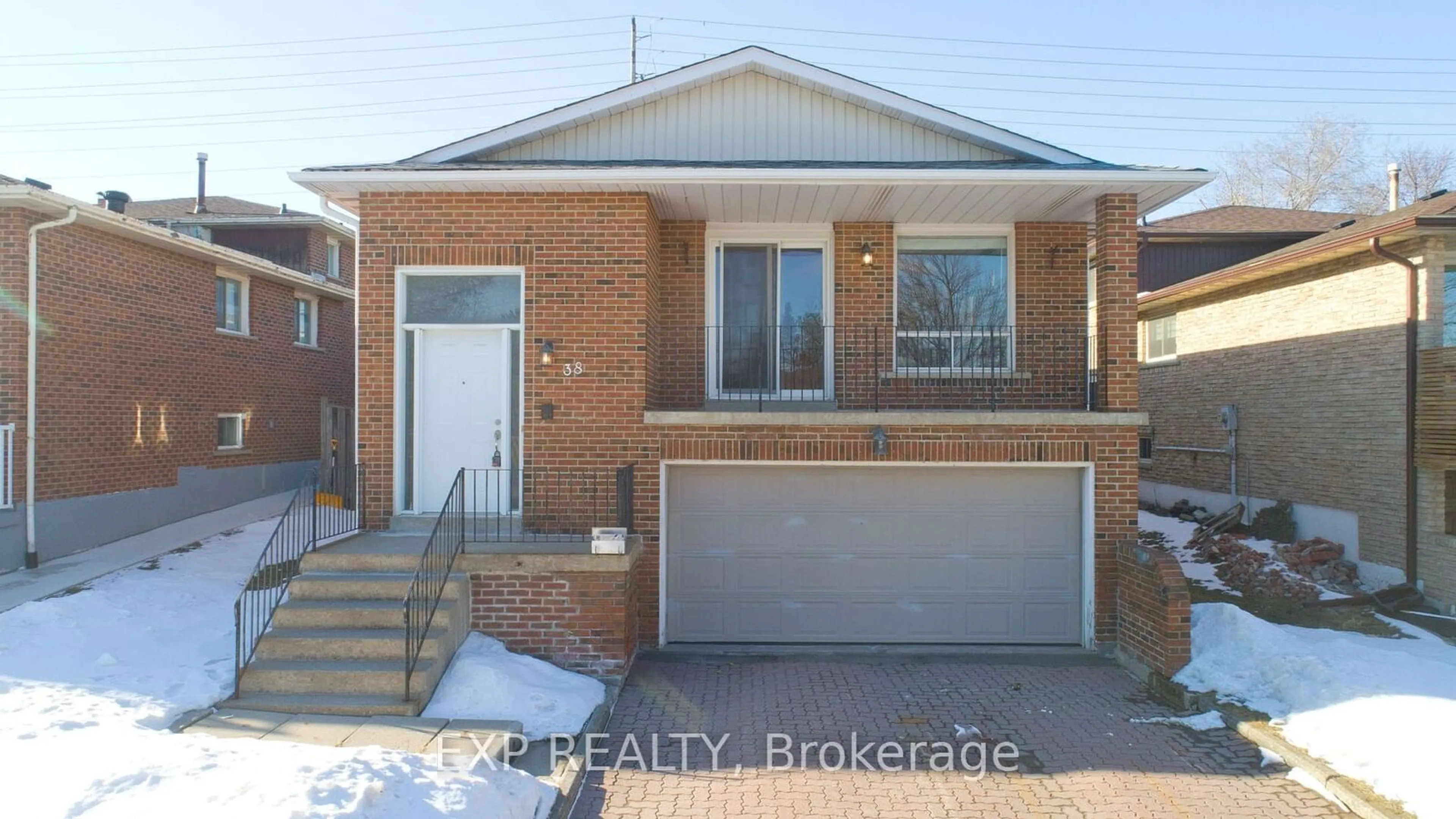 Home with brick exterior material, street for 38 Panorama Cres, Brampton Ontario L6S 3T9