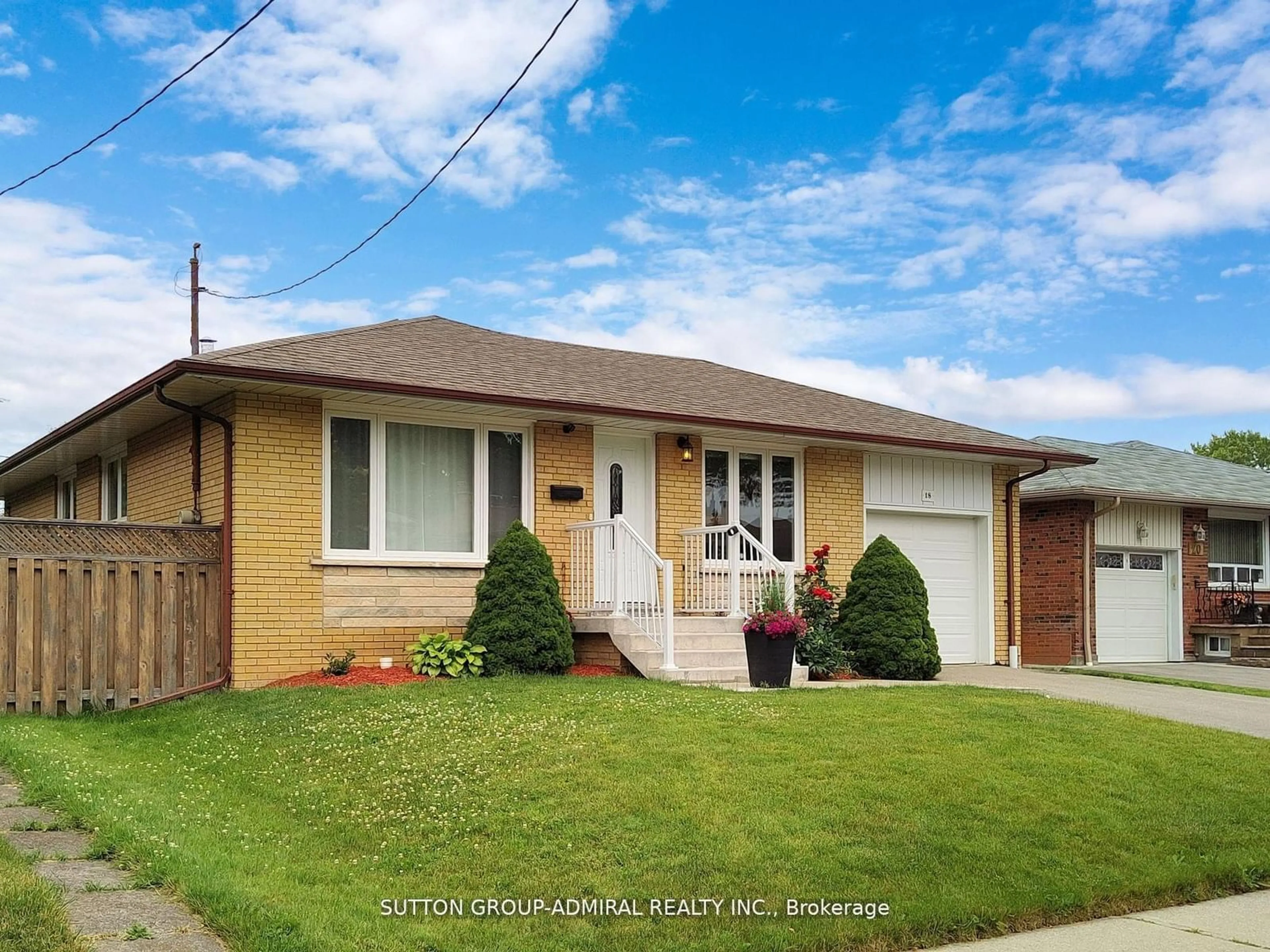 Home with brick exterior material, street for 18 Ludstone Dr, Toronto Ontario M9R 2H9