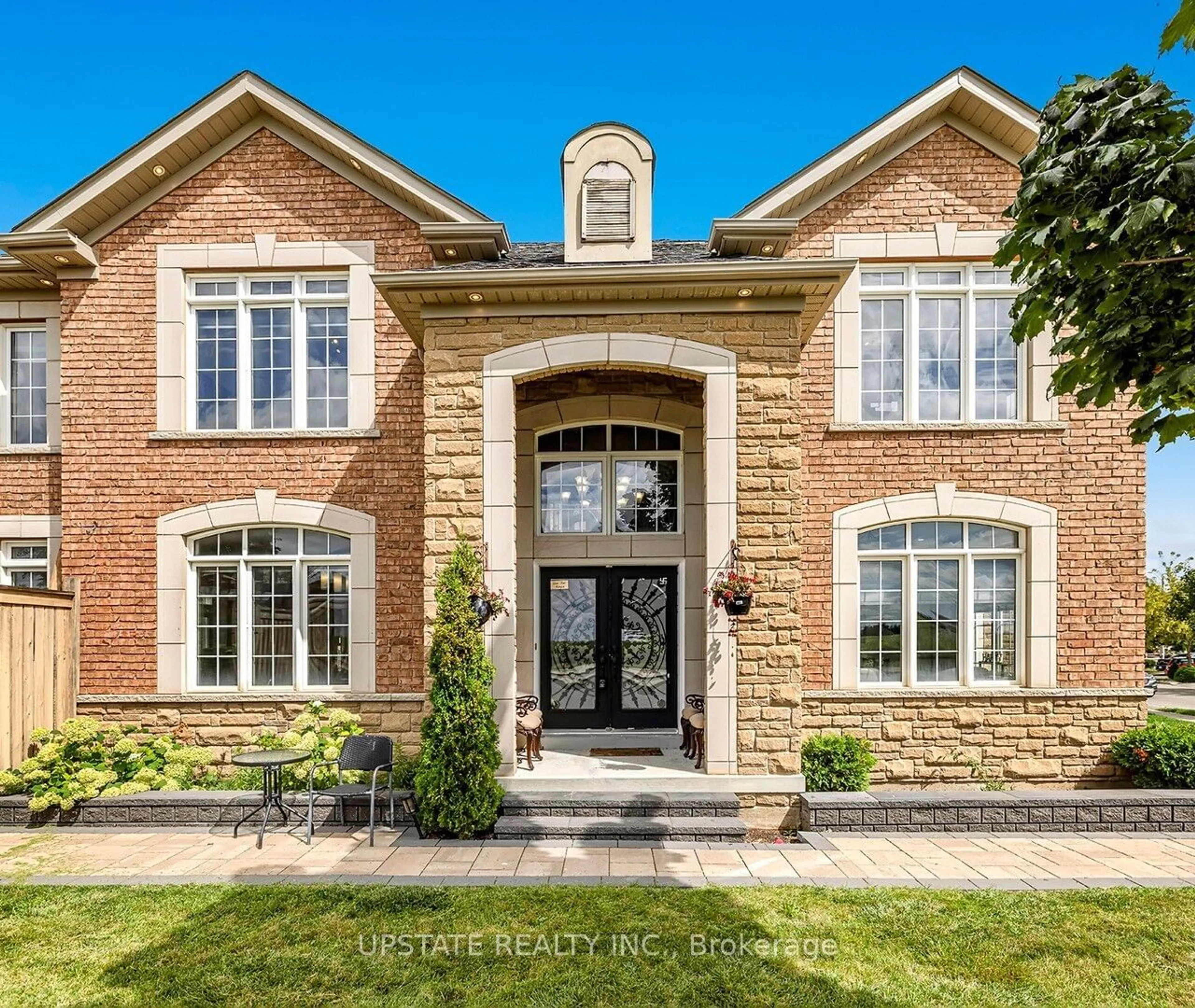 Home with brick exterior material, street for 8047 Financial Dr, Brampton Ontario L6Y 0M9