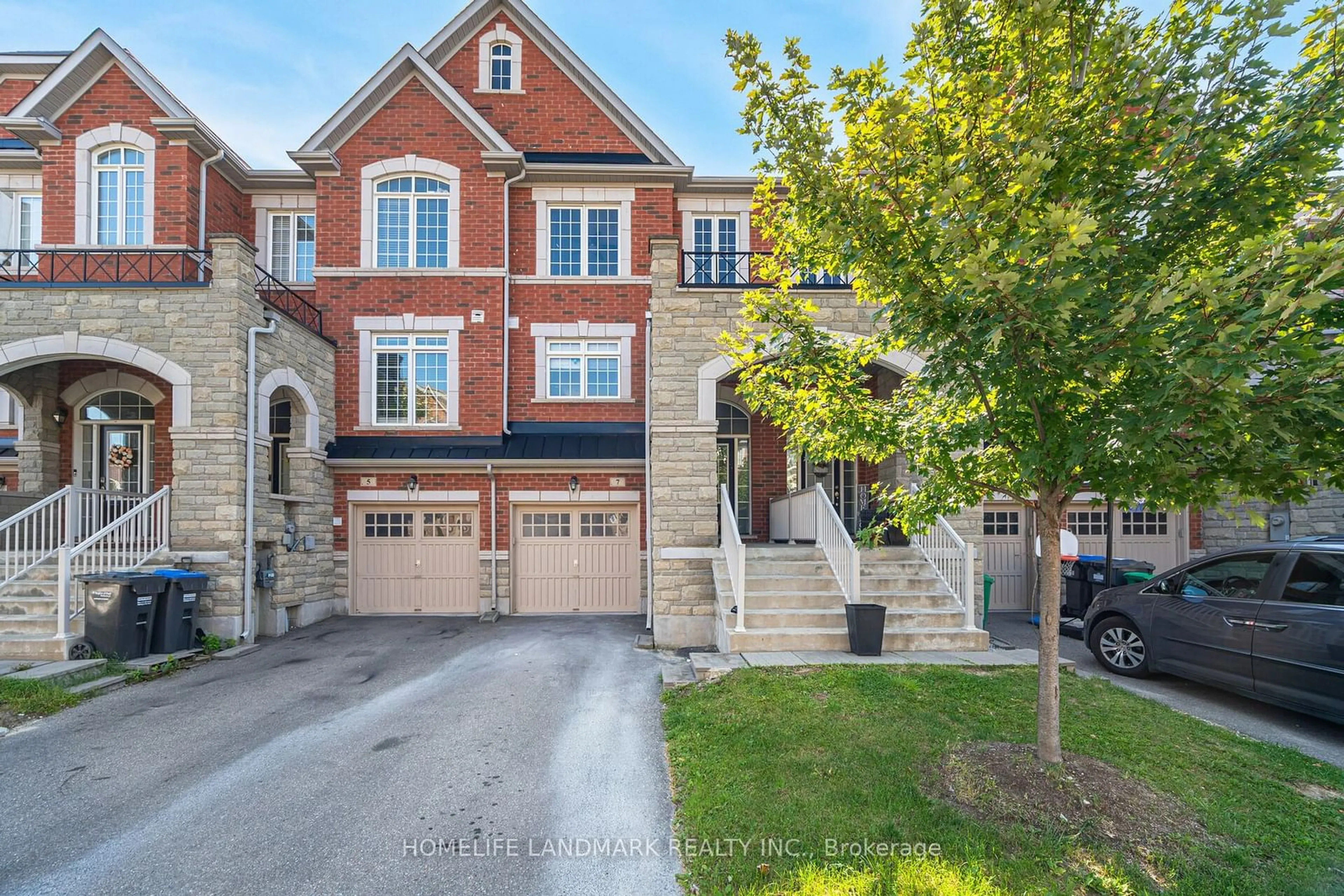 Home with brick exterior material, street for 7 Rockbrook Tr, Brampton Ontario L7A 4H8