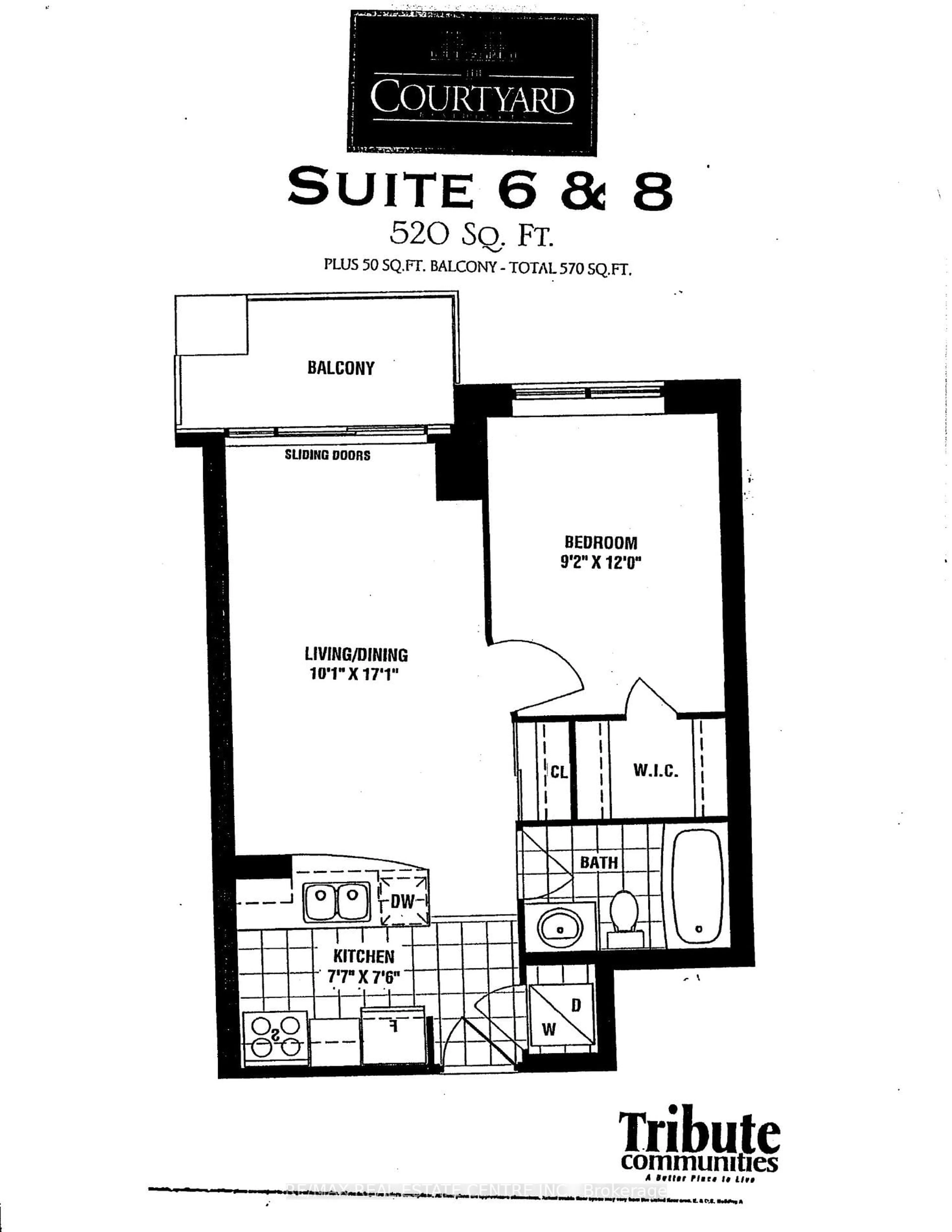 Floor plan for 2379 Central Park Dr #608, Oakville Ontario L8H 0E3