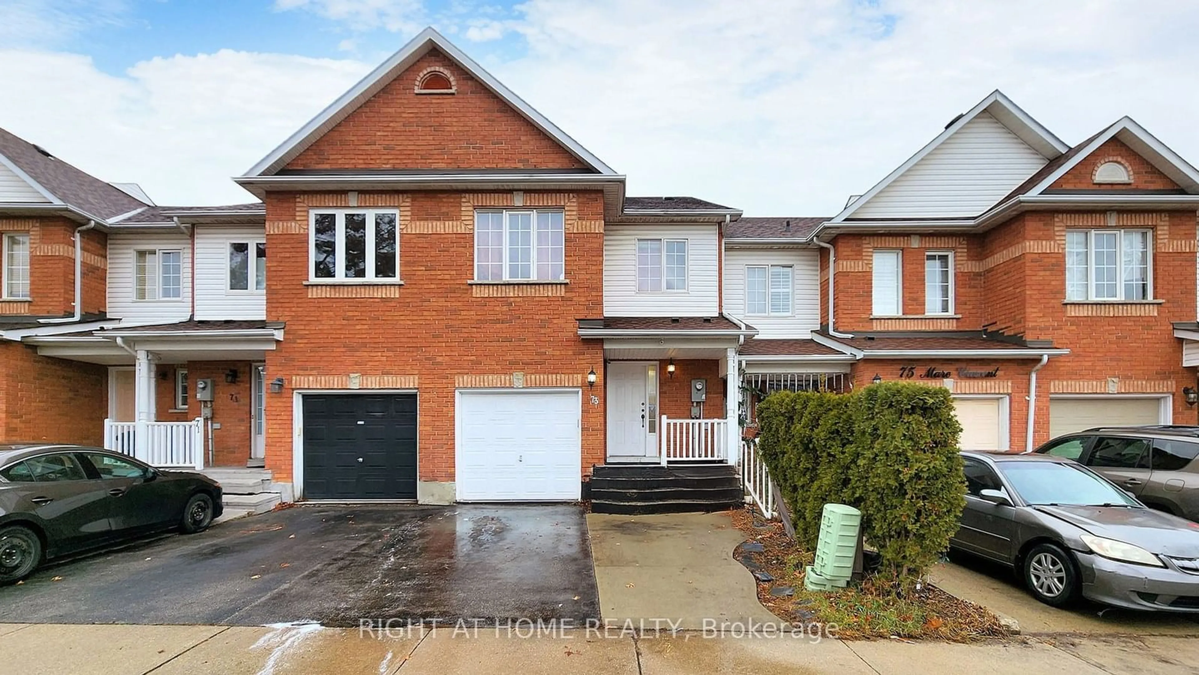 Home with brick exterior material, street for 73 Mare Cres, Toronto Ontario M9W 7E7