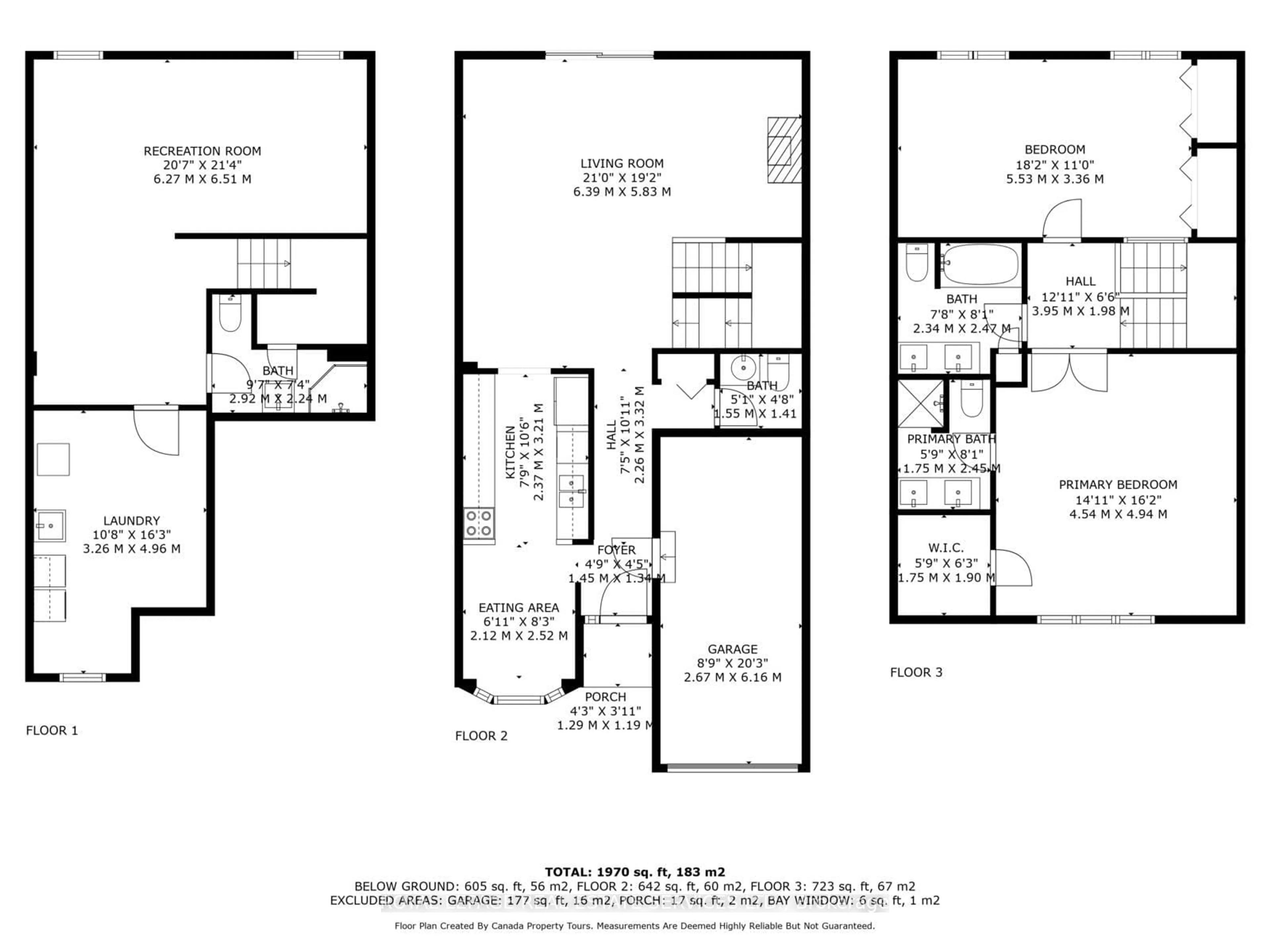 Floor plan for 1160 Walden Circ #16, Mississauga Ontario L5J 4J9