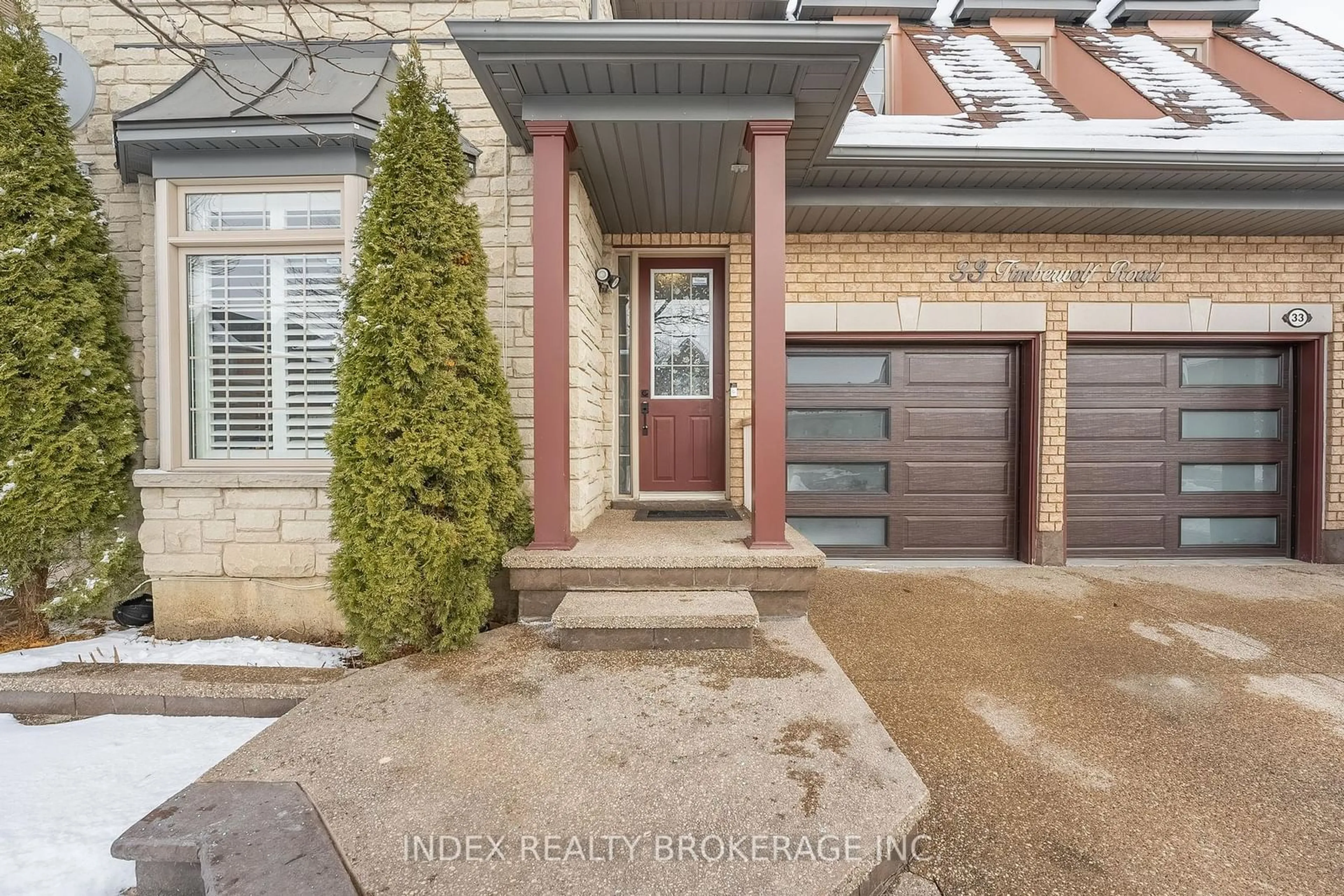 Home with brick exterior material, street for 33 Timberwolf Rd, Brampton Ontario L6P 2B3