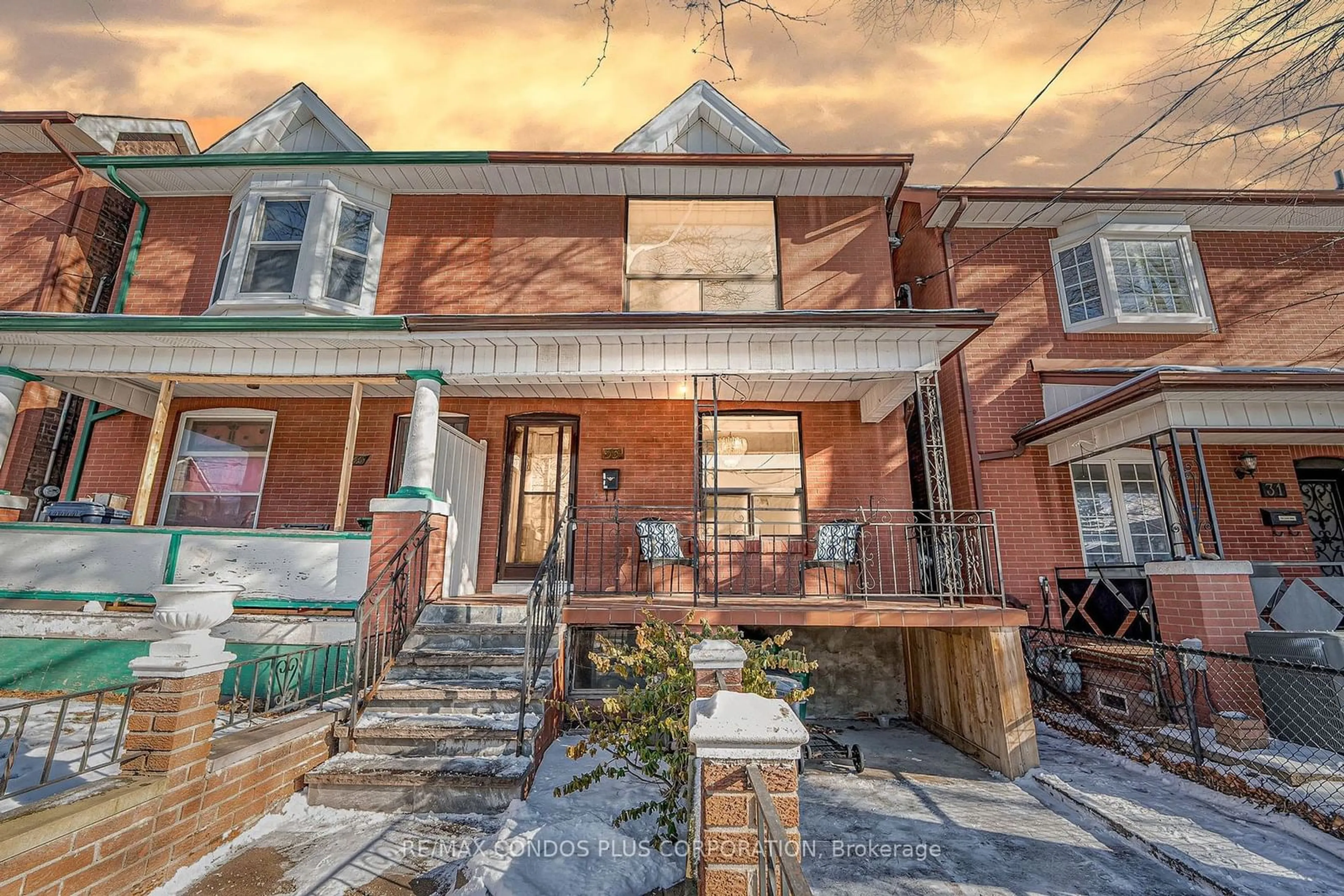 Home with brick exterior material, street for 33 Via Italia, Toronto Ontario M6H 3R4