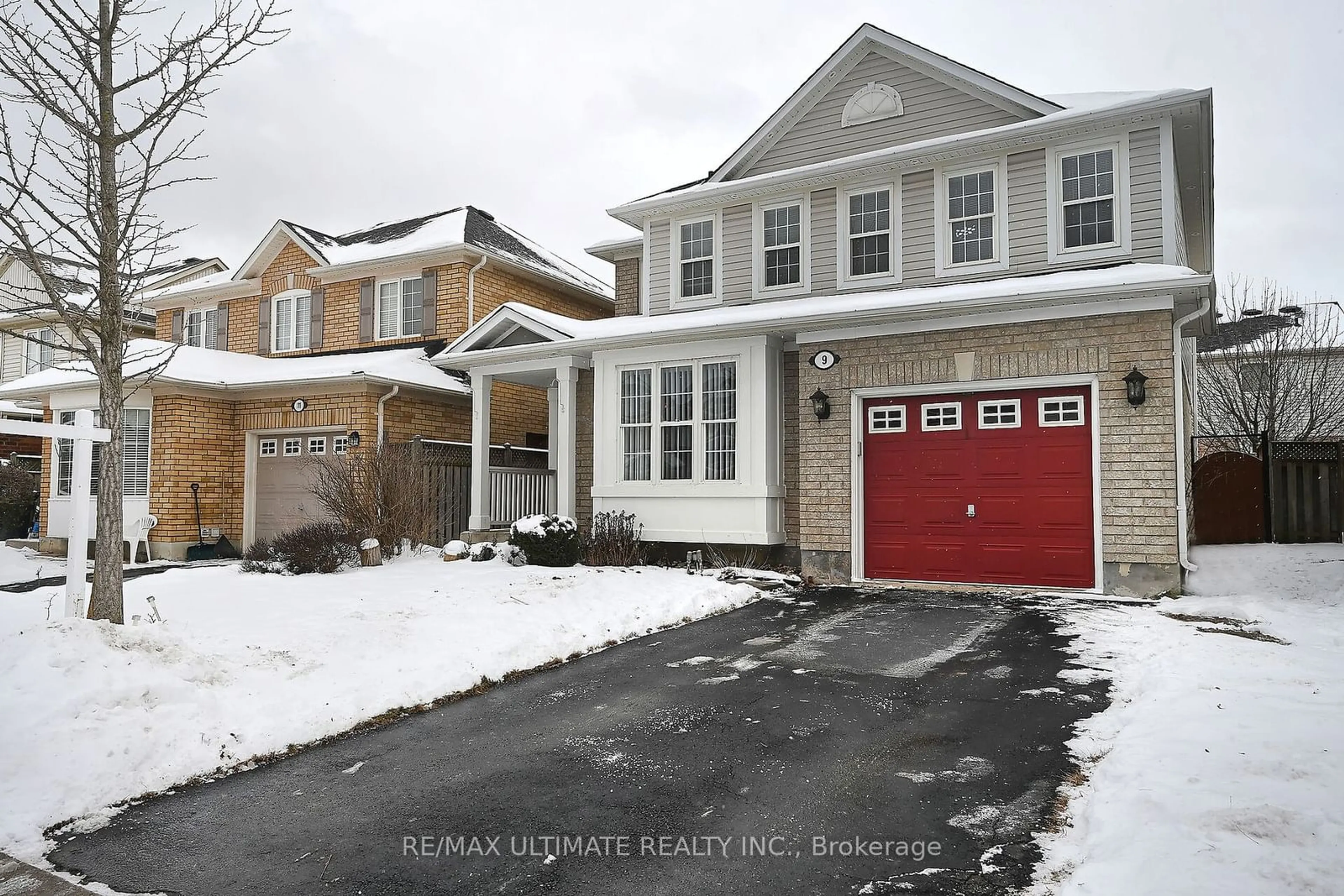 Home with brick exterior material, street for 9 Patience Dr, Brampton Ontario L7A 2S6