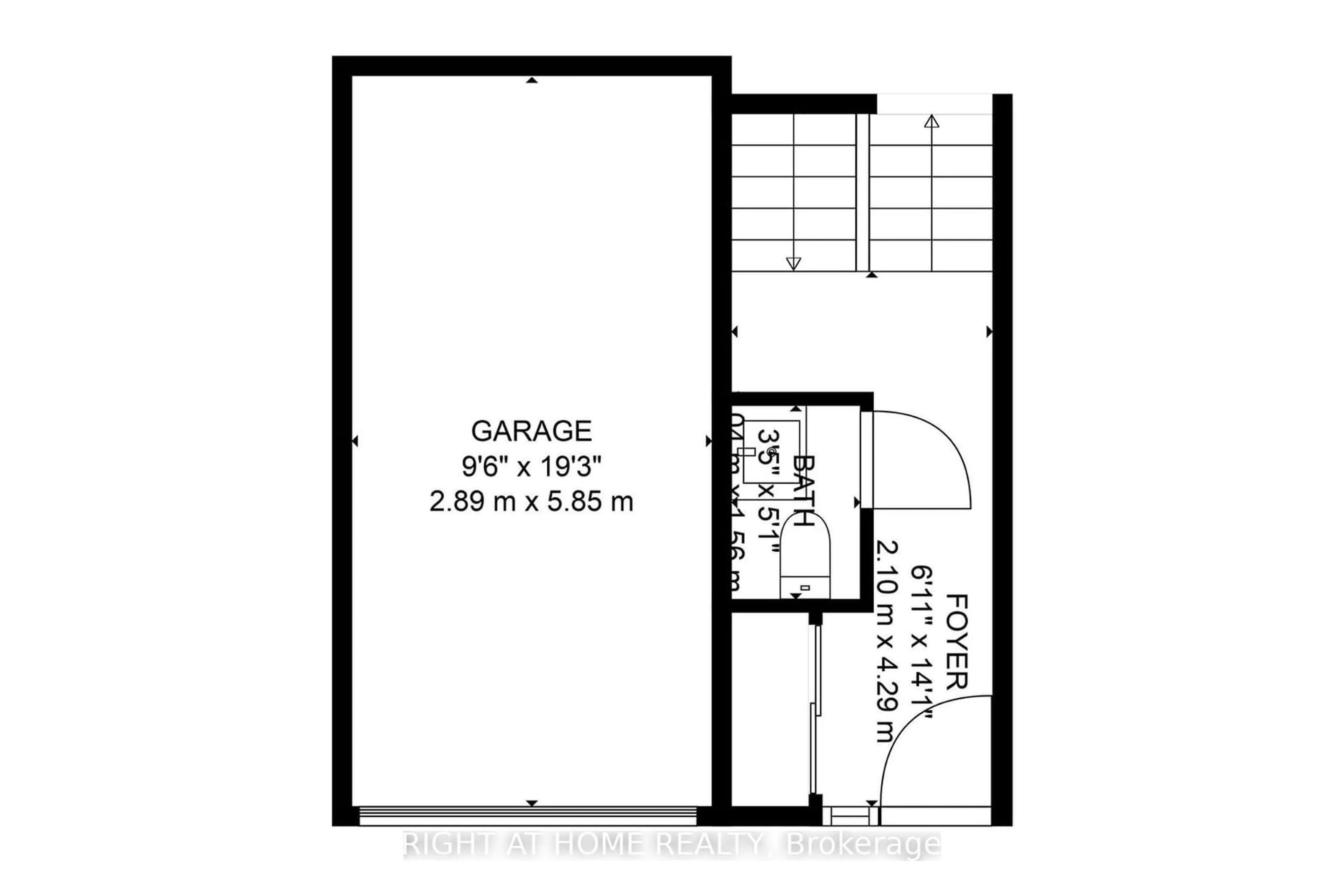 Floor plan for 640 Rathburn Rd #7, Mississauga Ontario L4Z 1C6