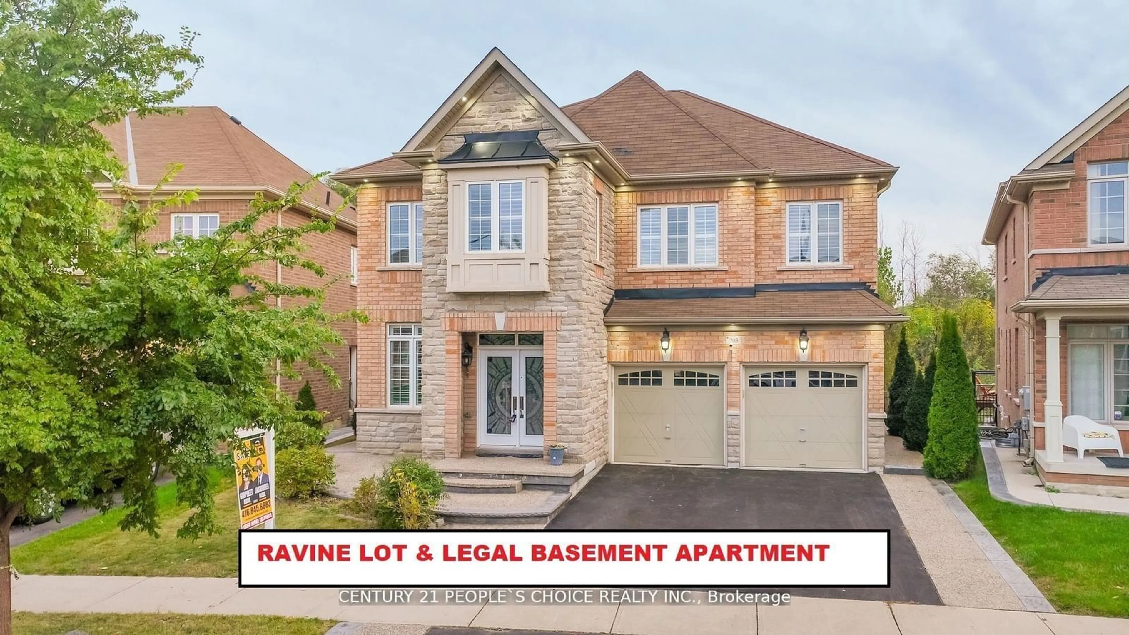 Home with brick exterior material, street for 203 Allegro Dr, Brampton Ontario L6Y 5Y2