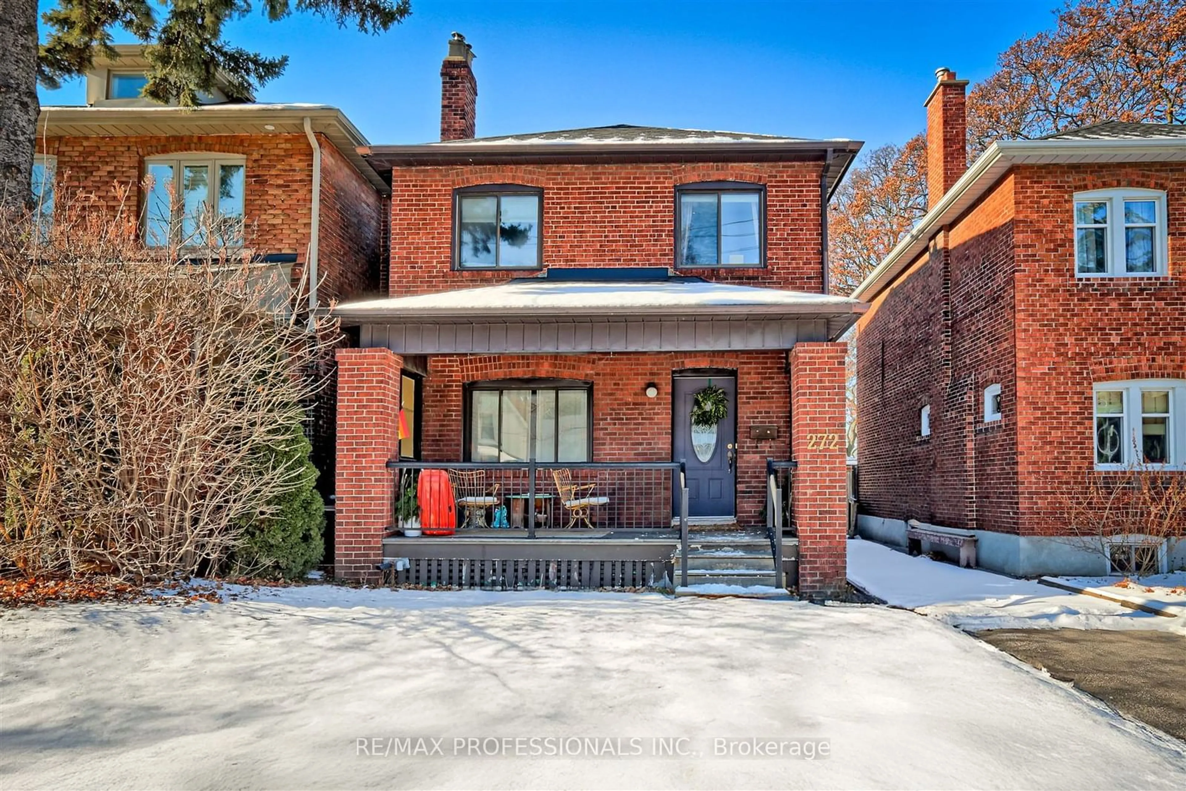 Home with brick exterior material, street for 272 Windermere Ave, Toronto Ontario M6S 3K5