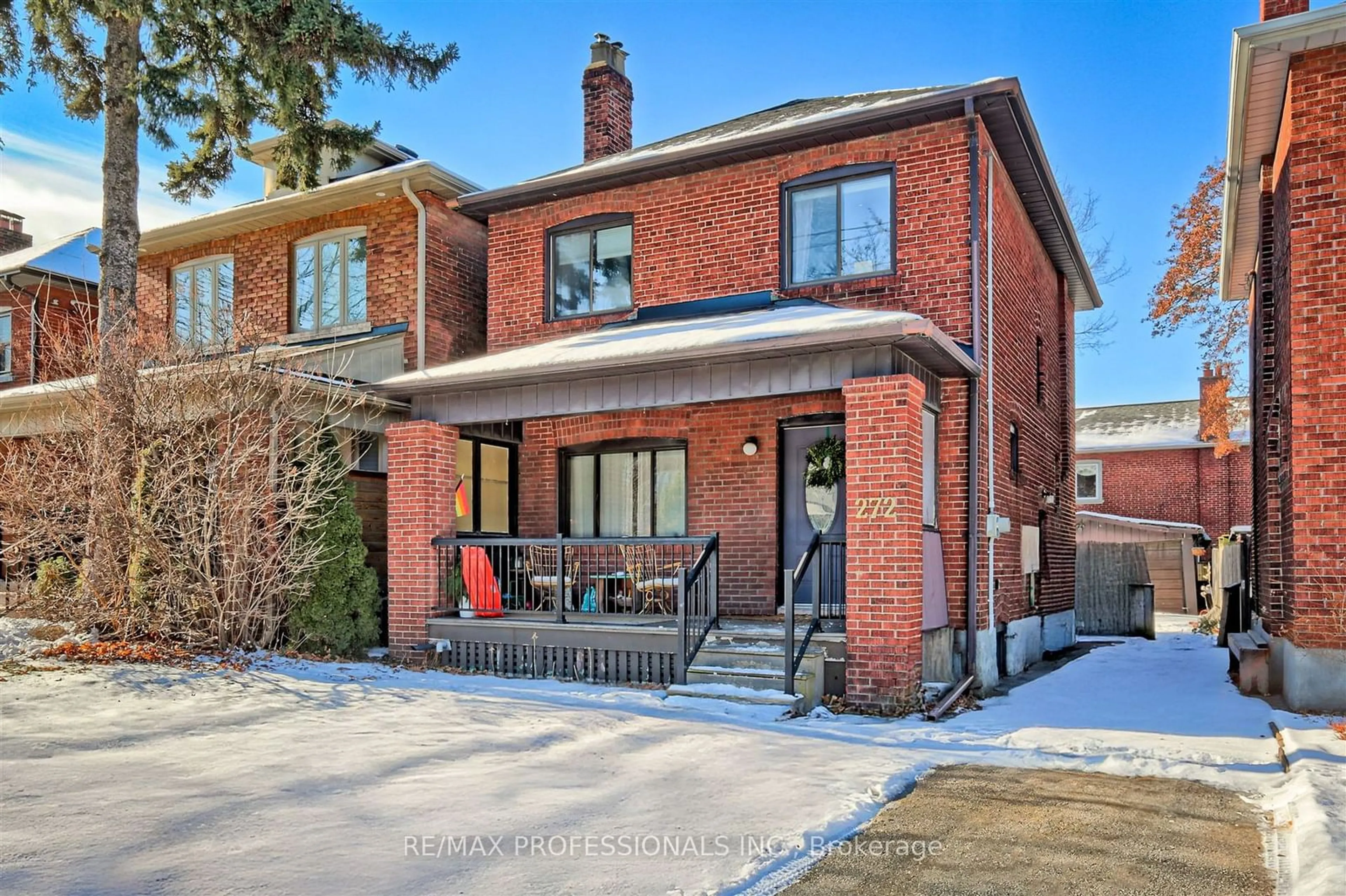 Home with brick exterior material, street for 272 Windermere Ave, Toronto Ontario M6S 3K5