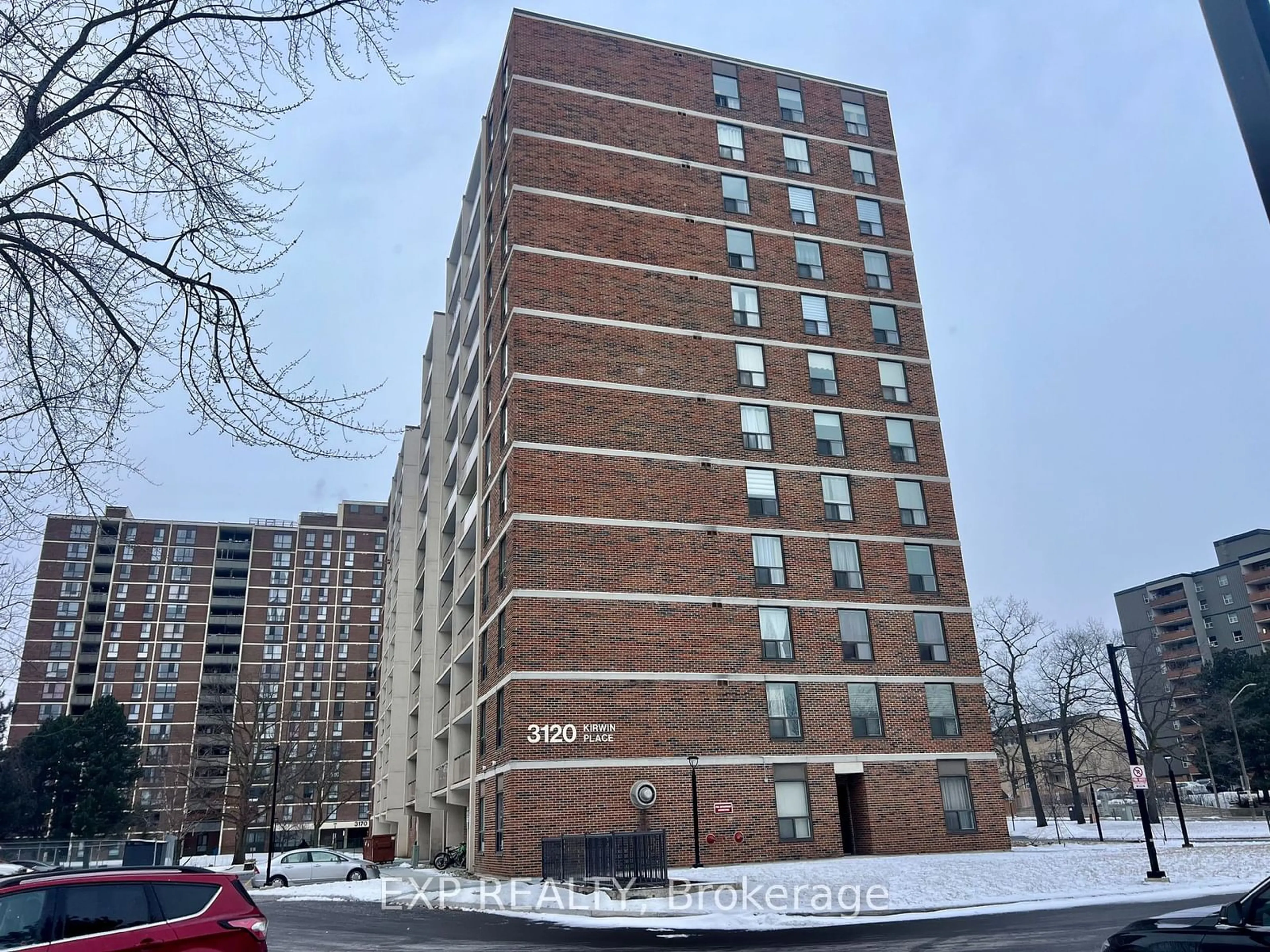 Home with brick exterior material, building for 3120 Kirwin Ave #509, Mississauga Ontario L5A 3R2