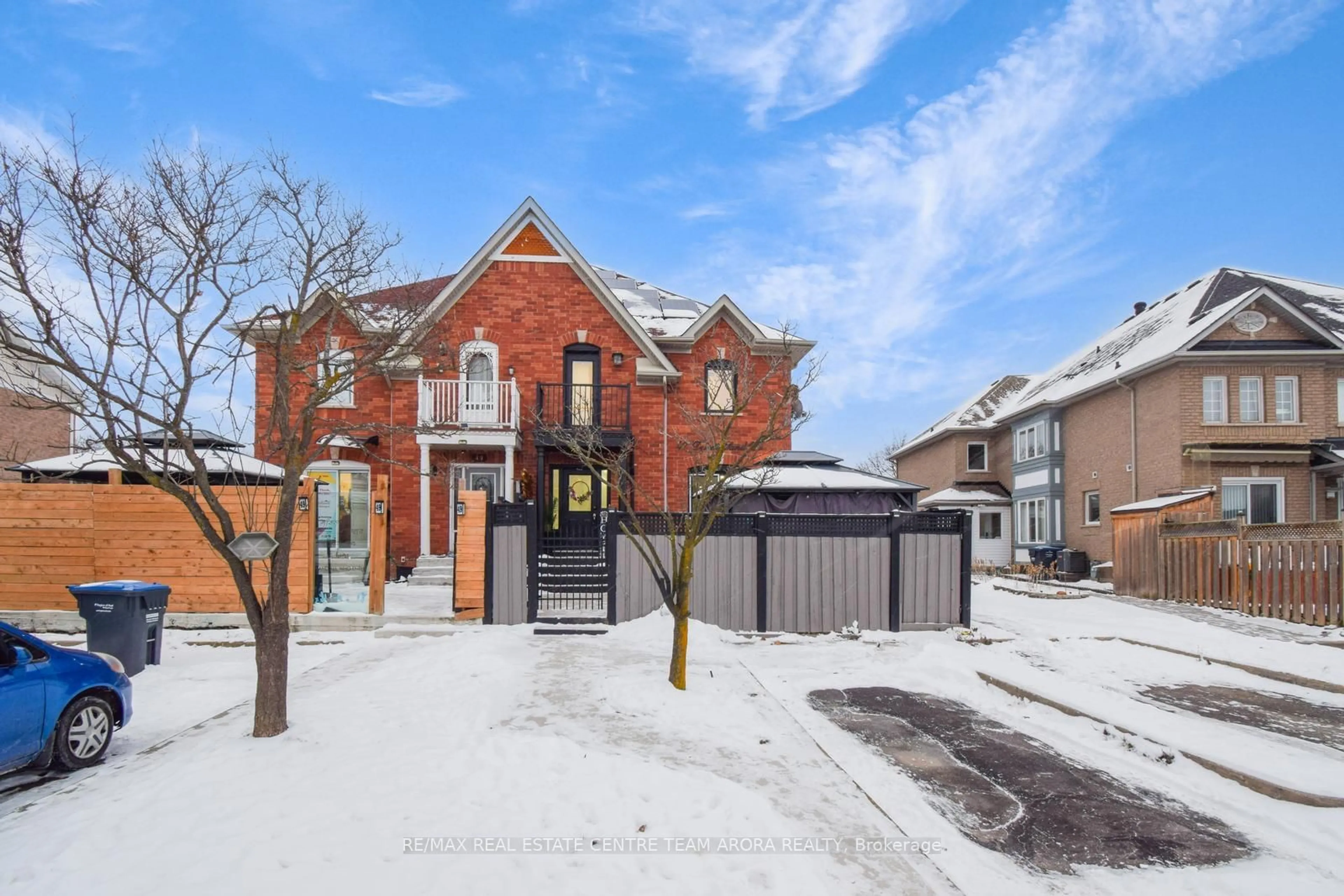 Home with brick exterior material, street for 47 Desert Sand Dr, Brampton Ontario L6R 1V5