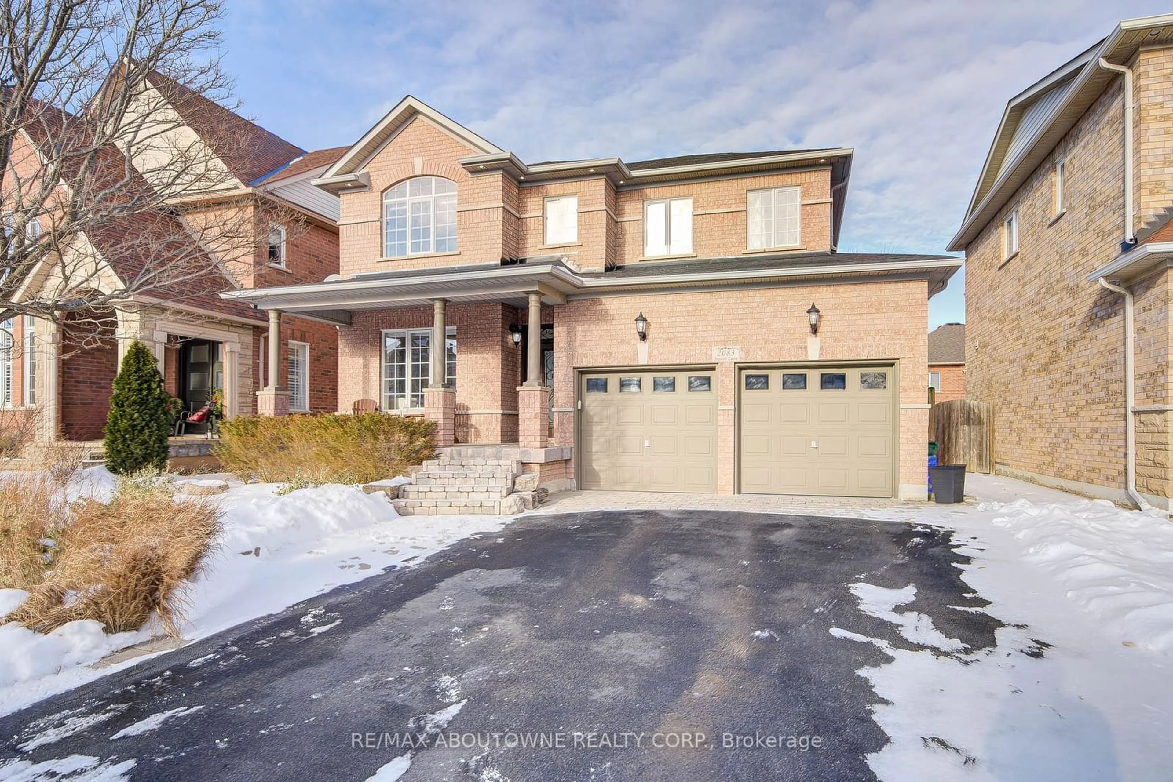 Home with brick exterior material, street for 2083 Jaguar Lane, Oakville Ontario L6M 4R5